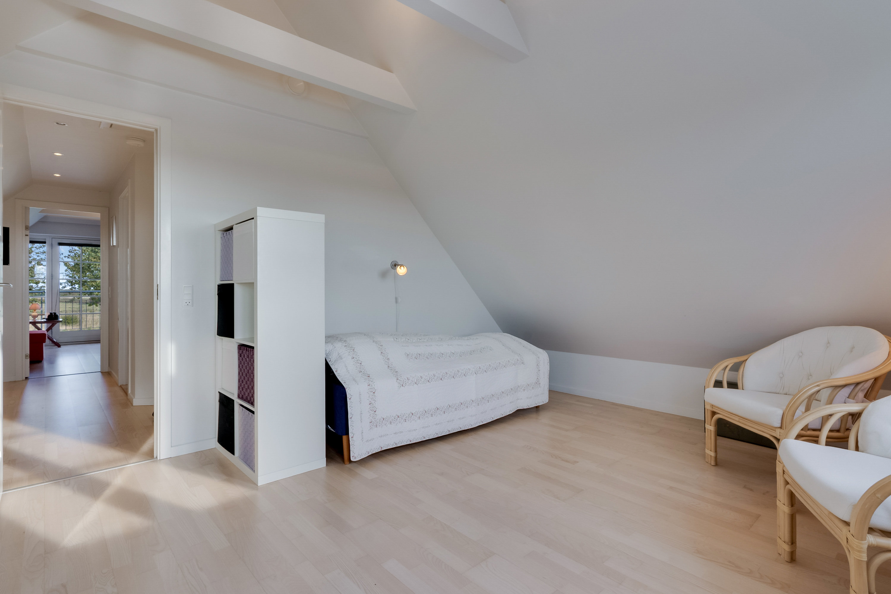 Fremhævet soveværelse billede i fuldskærmstilstand. Billede af Trondheimparken 6, 5400 Bogense