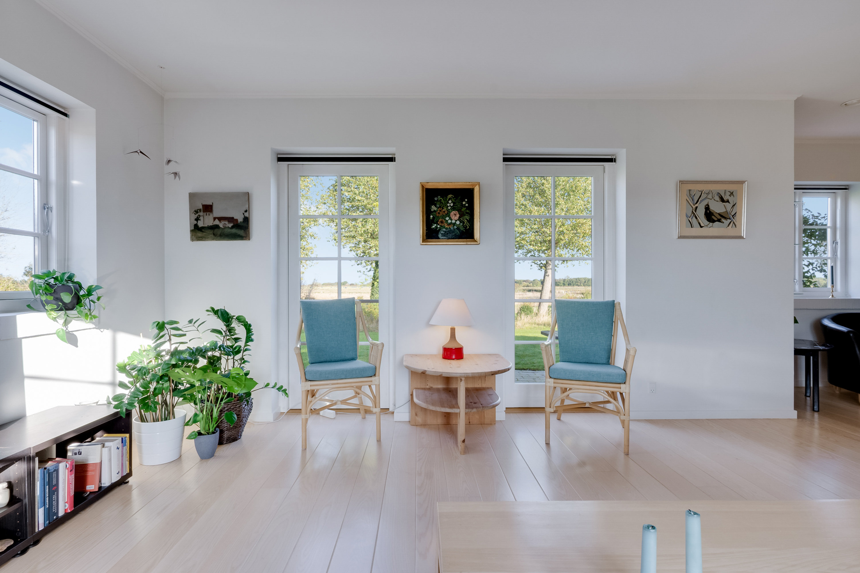 Fremhævet stue billede i fuldskærmstilstand. Billede af Trondheimparken 6, 5400 Bogense