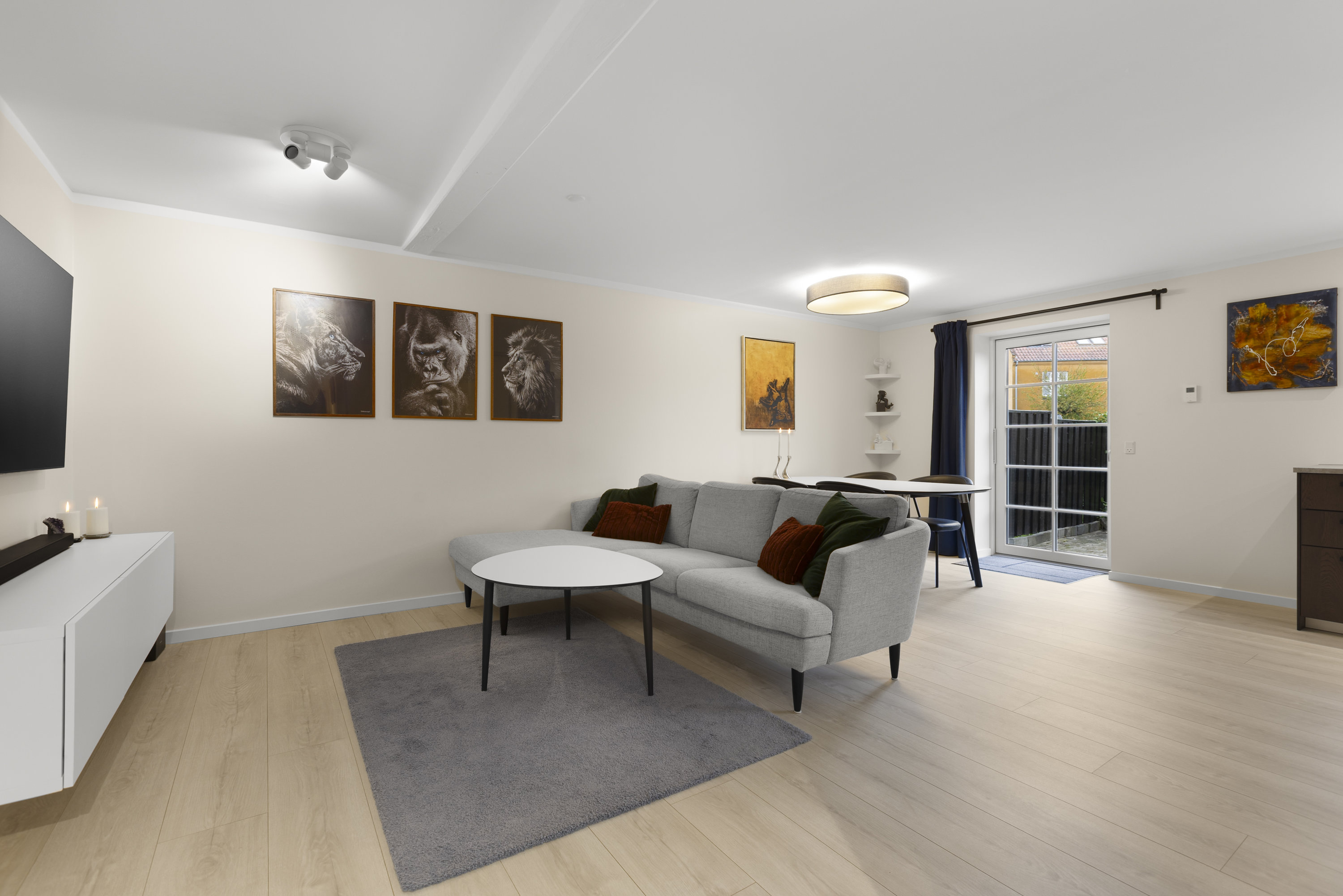 Fremhævet stue billede i fuldskærmstilstand. Billede af Næstvedvej 3B, st.. tv., 4100 Ringsted