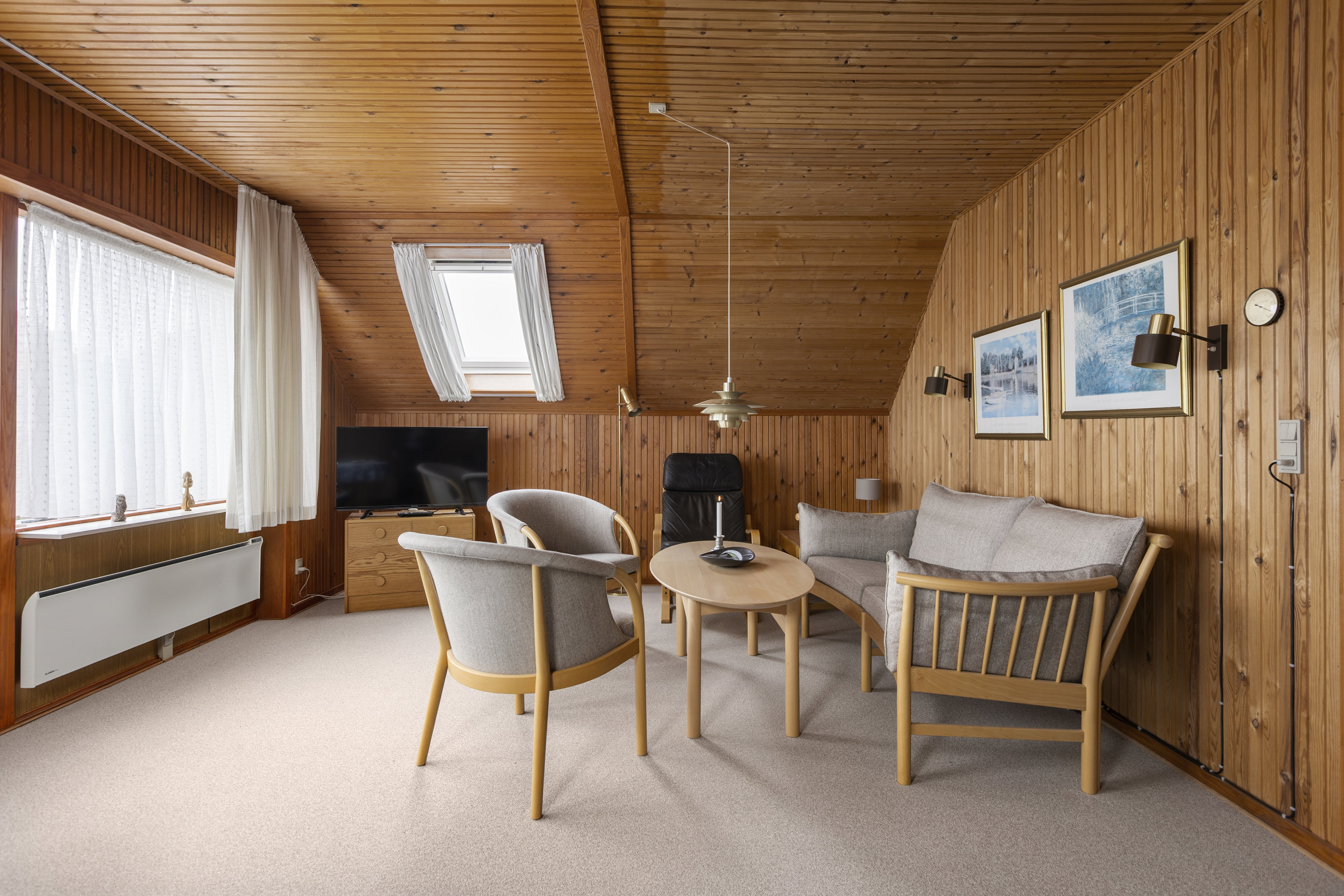 Fremhævet stue billede i fuldskærmstilstand. Billede af Tornskadevej 5, Ll Kongsmark, 4200 Slagelse