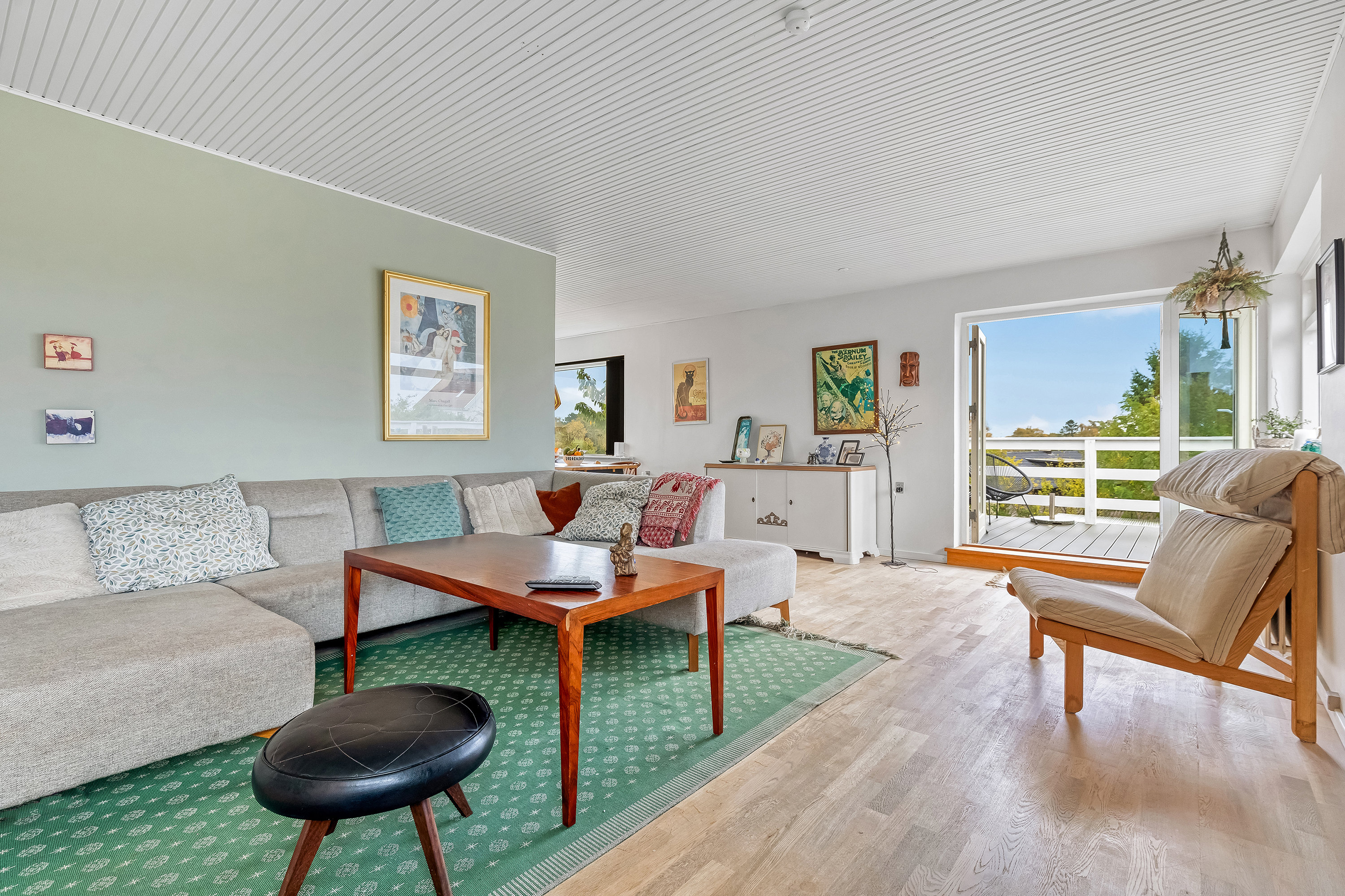 Fremhævet stue billede i fuldskærmstilstand. Billede af Spættevej 8, 3390 Hundested