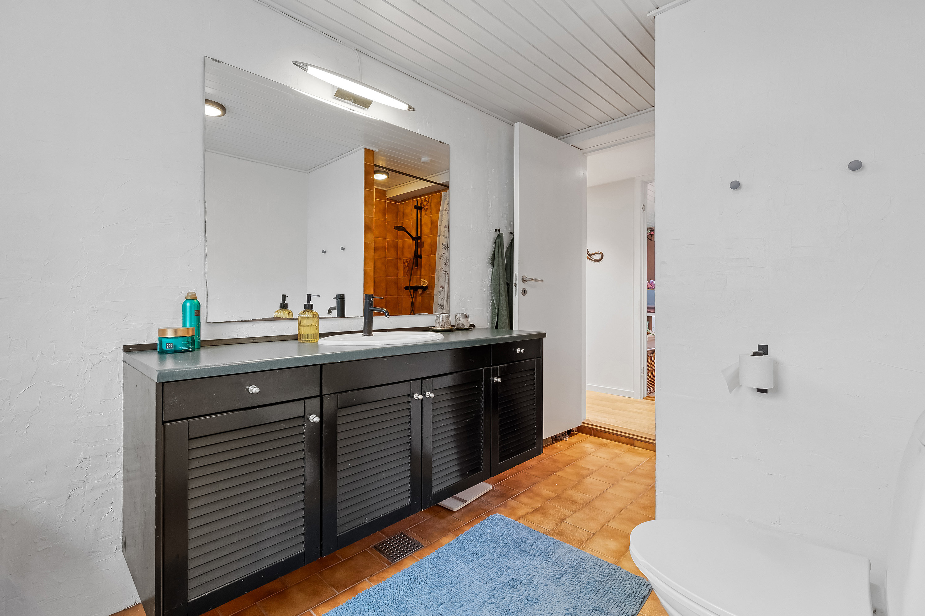 Fremhævet badeværelse billede i fuldskærmstilstand. Billede af Spættevej 8, 3390 Hundested