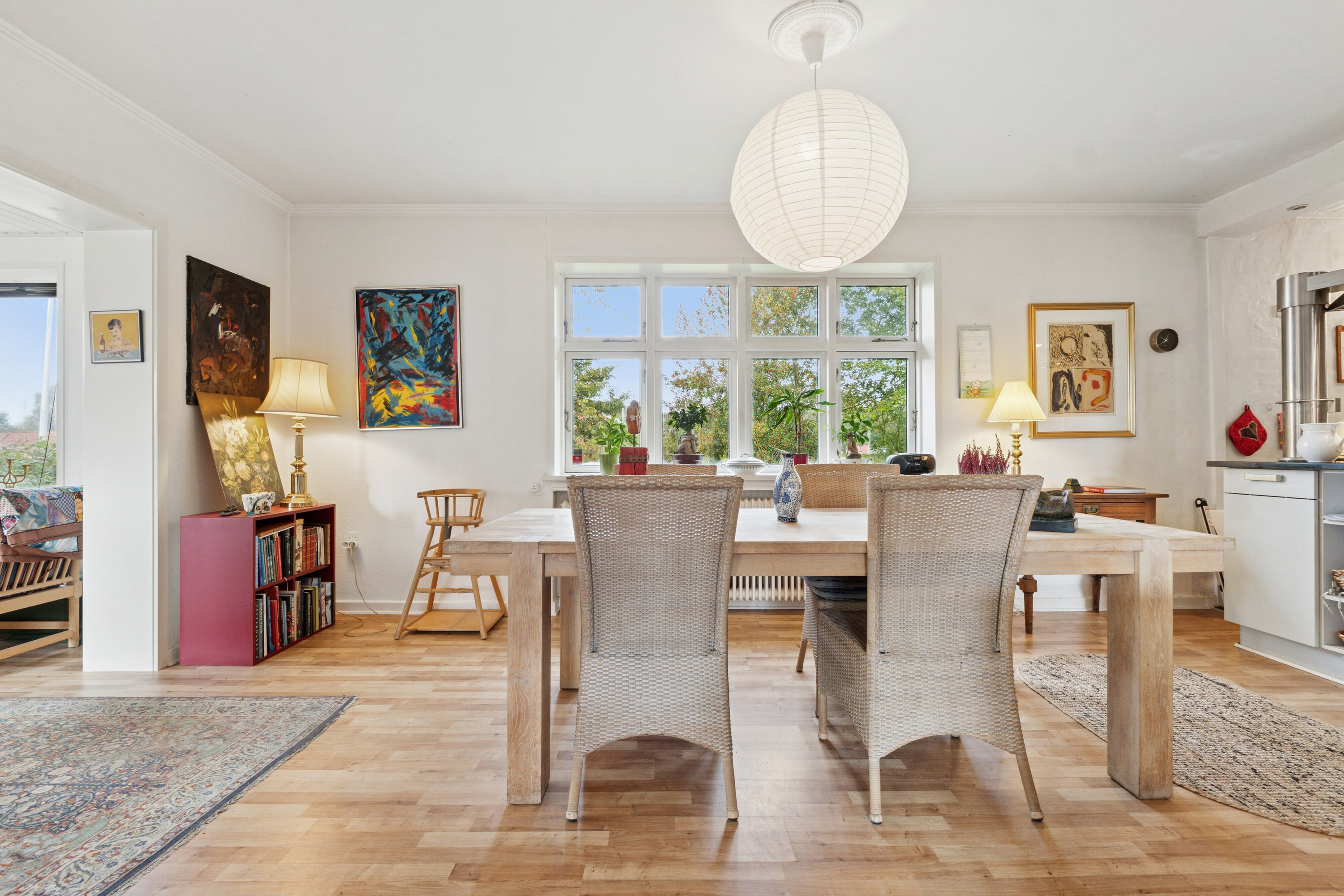 Fremhævet spisestue billede i fuldskærmstilstand. Billede af Østergade 31, 6040 Egtved