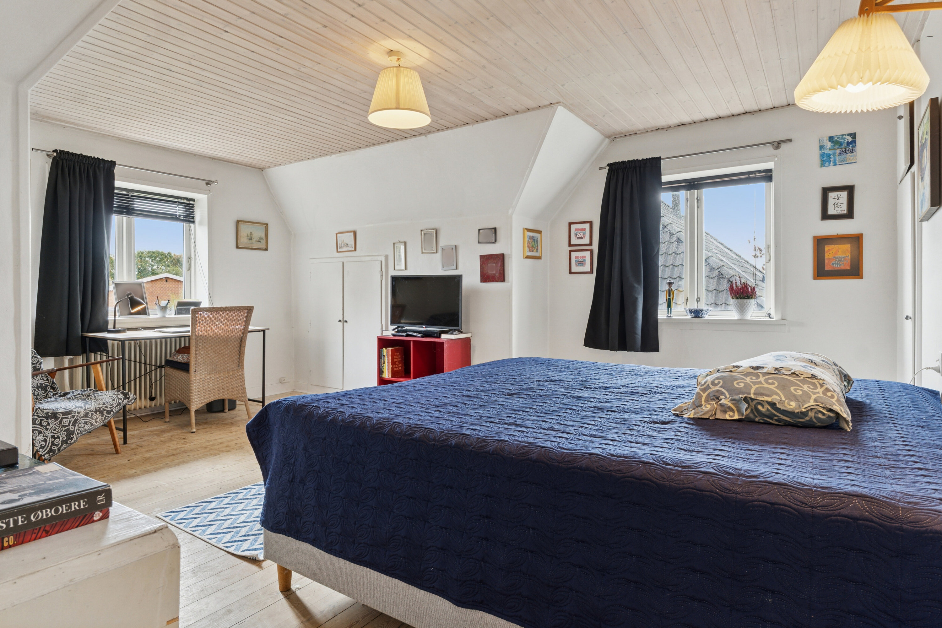 Fremhævet soveværelse billede i fuldskærmstilstand. Billede af Østergade 31, 6040 Egtved