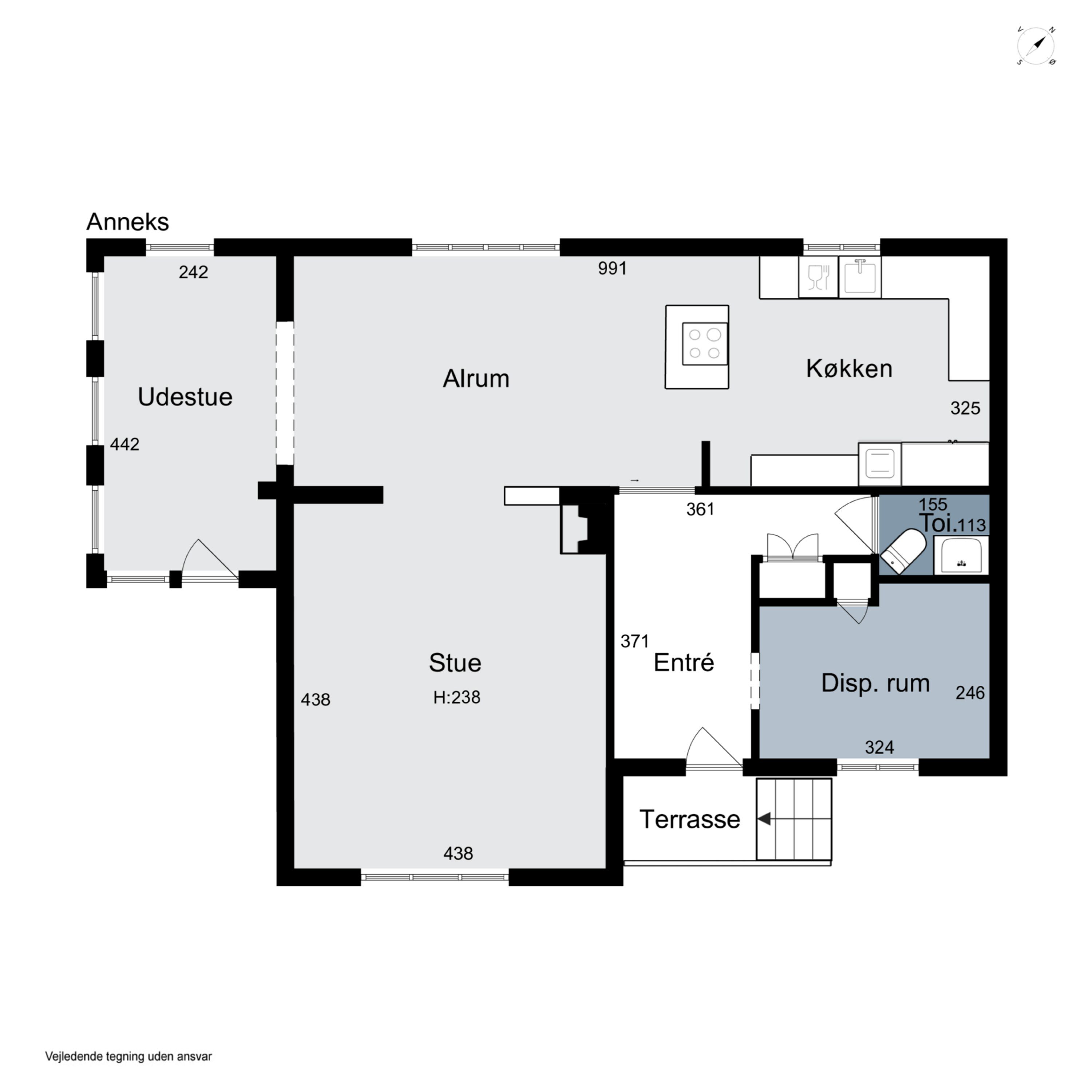Plantegninger billede af Østergade 31, 6040 Egtved