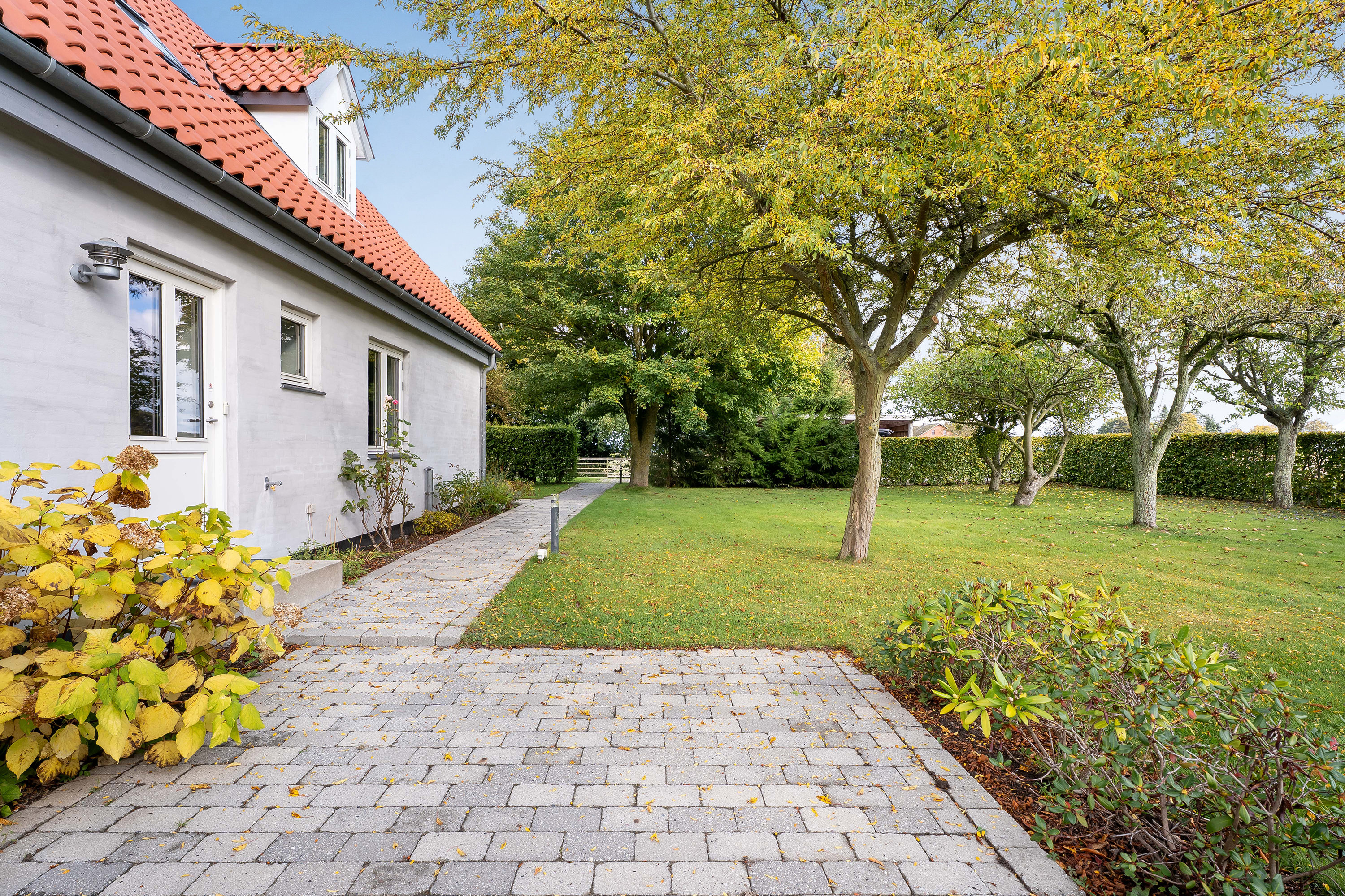 Fremhævet terrasse billede i fuldskærmstilstand. Billede af Strandhuse 2, Bregninge, 4871 Horbelev