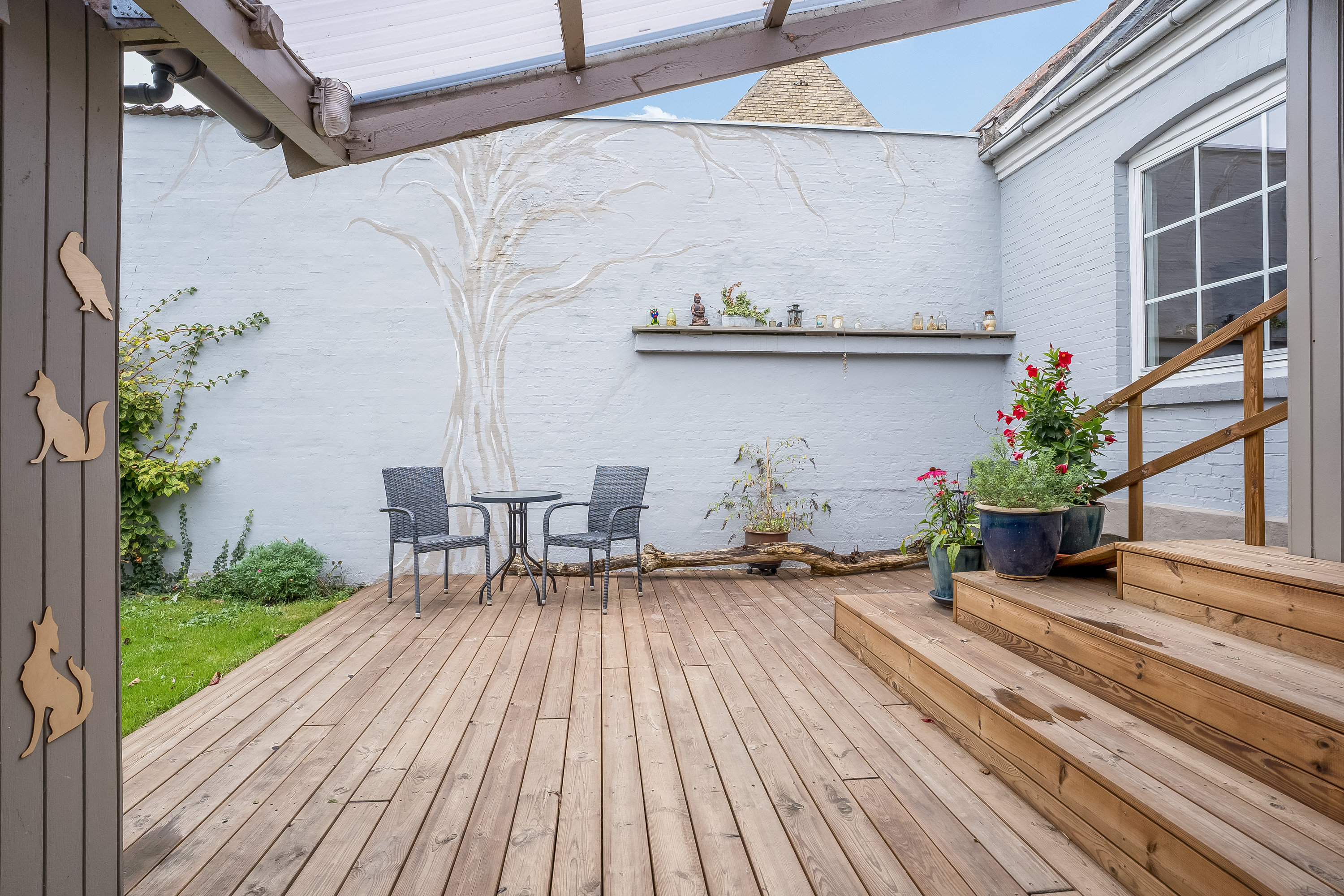 Fremhævet terrasse billede i fuldskærmstilstand. Billede af Gedservej 45, 4800 Nykøbing F