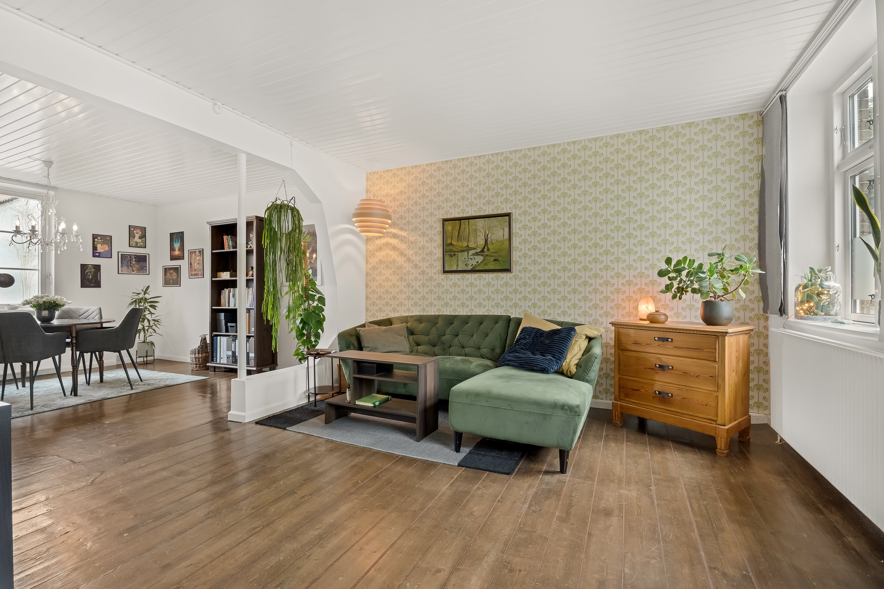 Miniaturebillede 1: stue. Billede af Gedservej 45, 4800 Nykøbing F