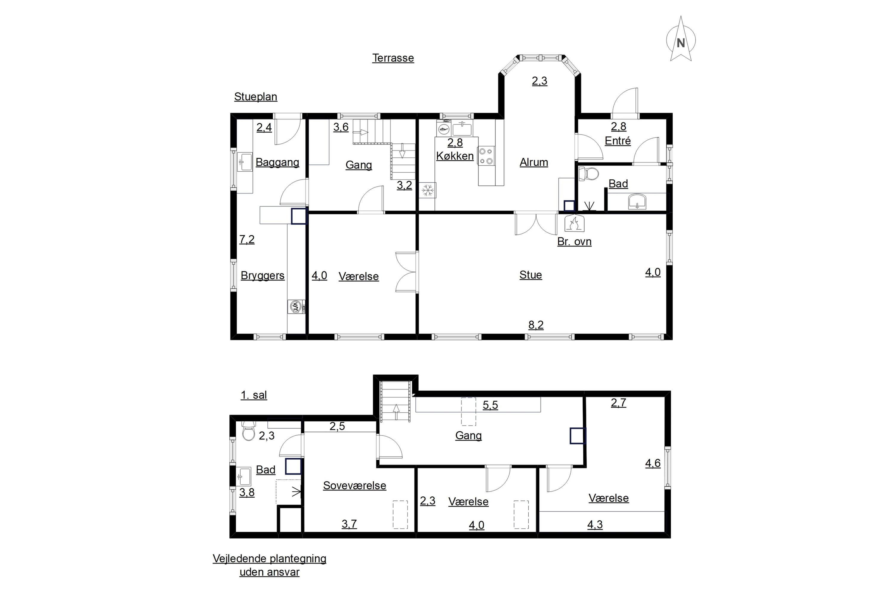 Plantegninger billede af Løvlundvej 2, 7190 Billund