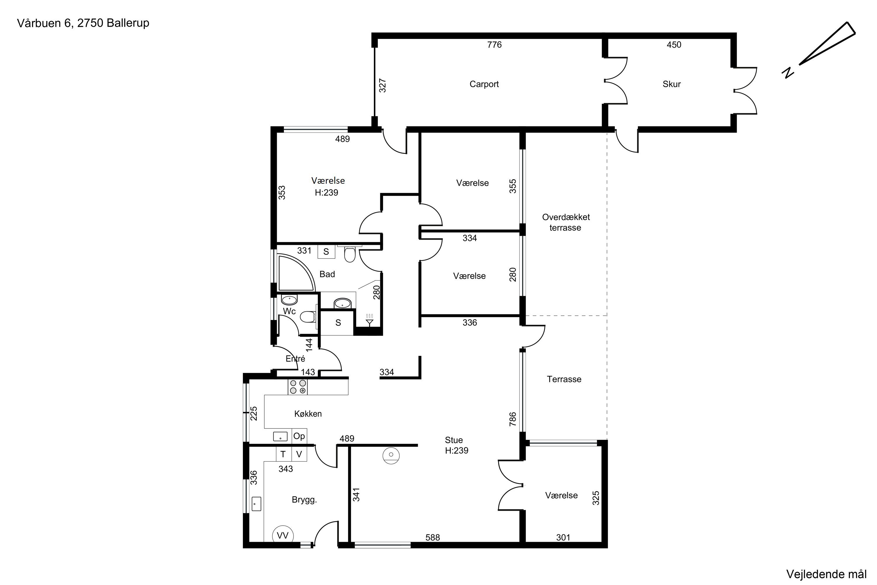 Plantegninger billede af Vårbuen 6, 2750 Ballerup
