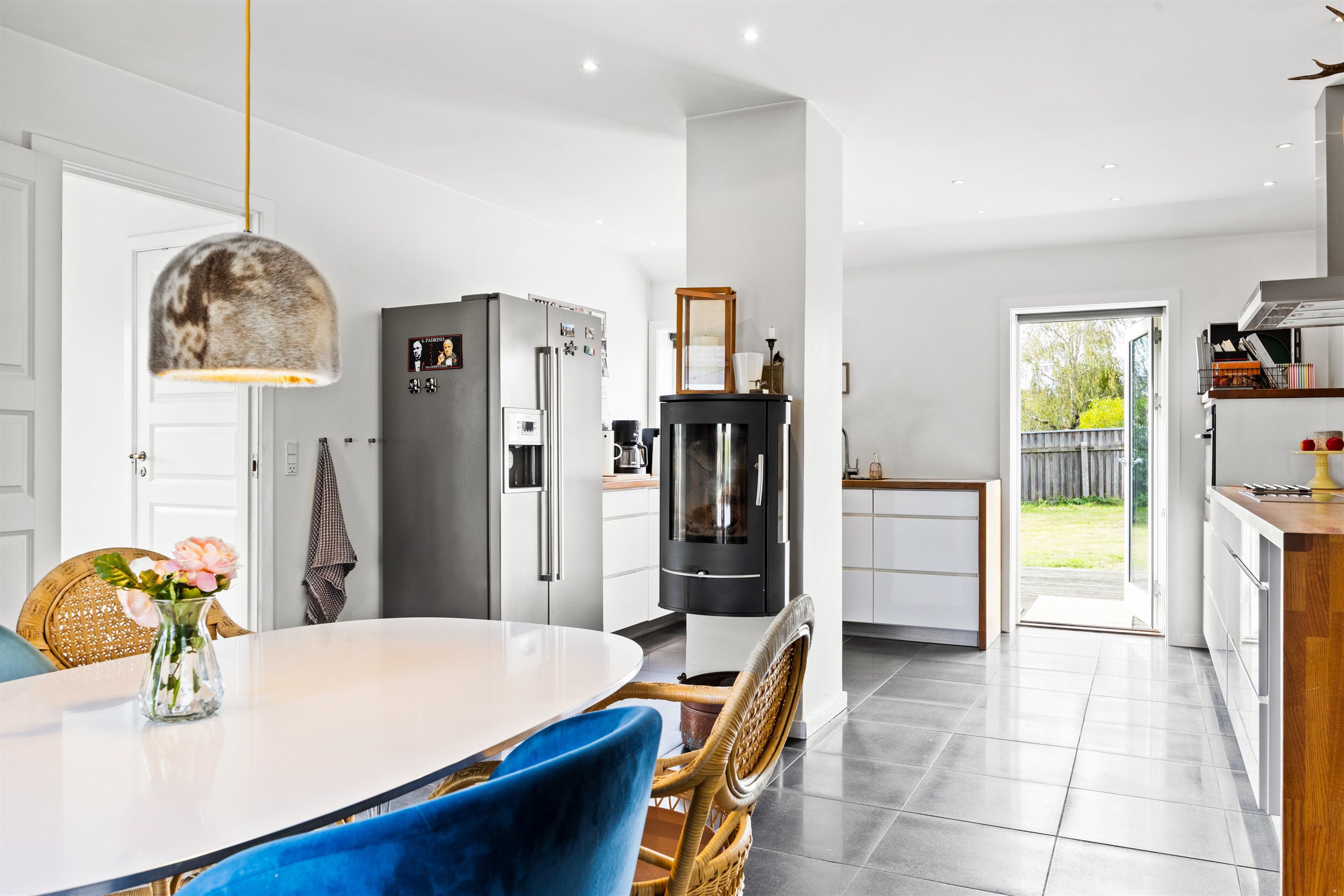 Fremhævet køkken billede i fuldskærmstilstand. Billede af Højdevej 1, 3250 Gilleleje