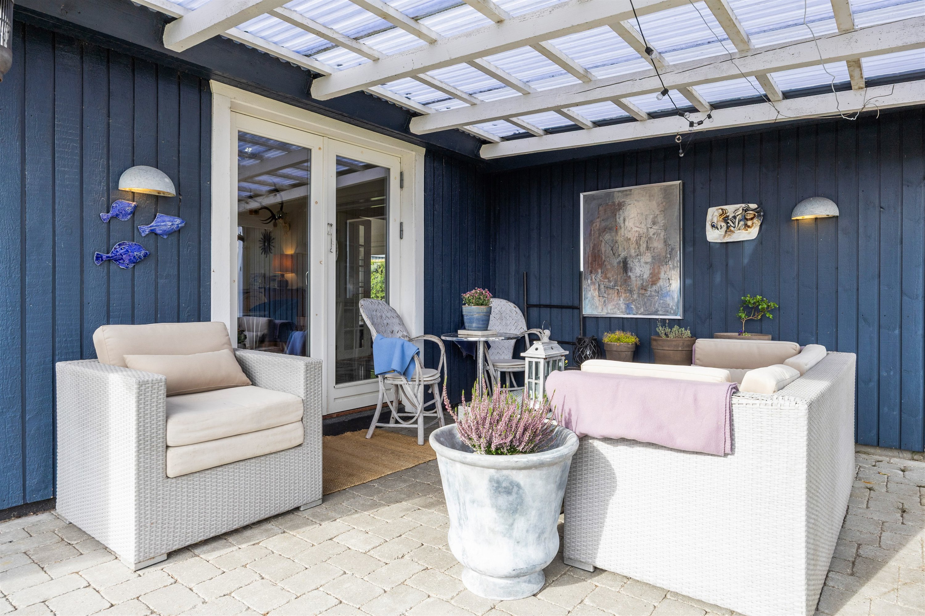 Fremhævet terrasse billede i fuldskærmstilstand. Billede af Højdevej 1, 3250 Gilleleje