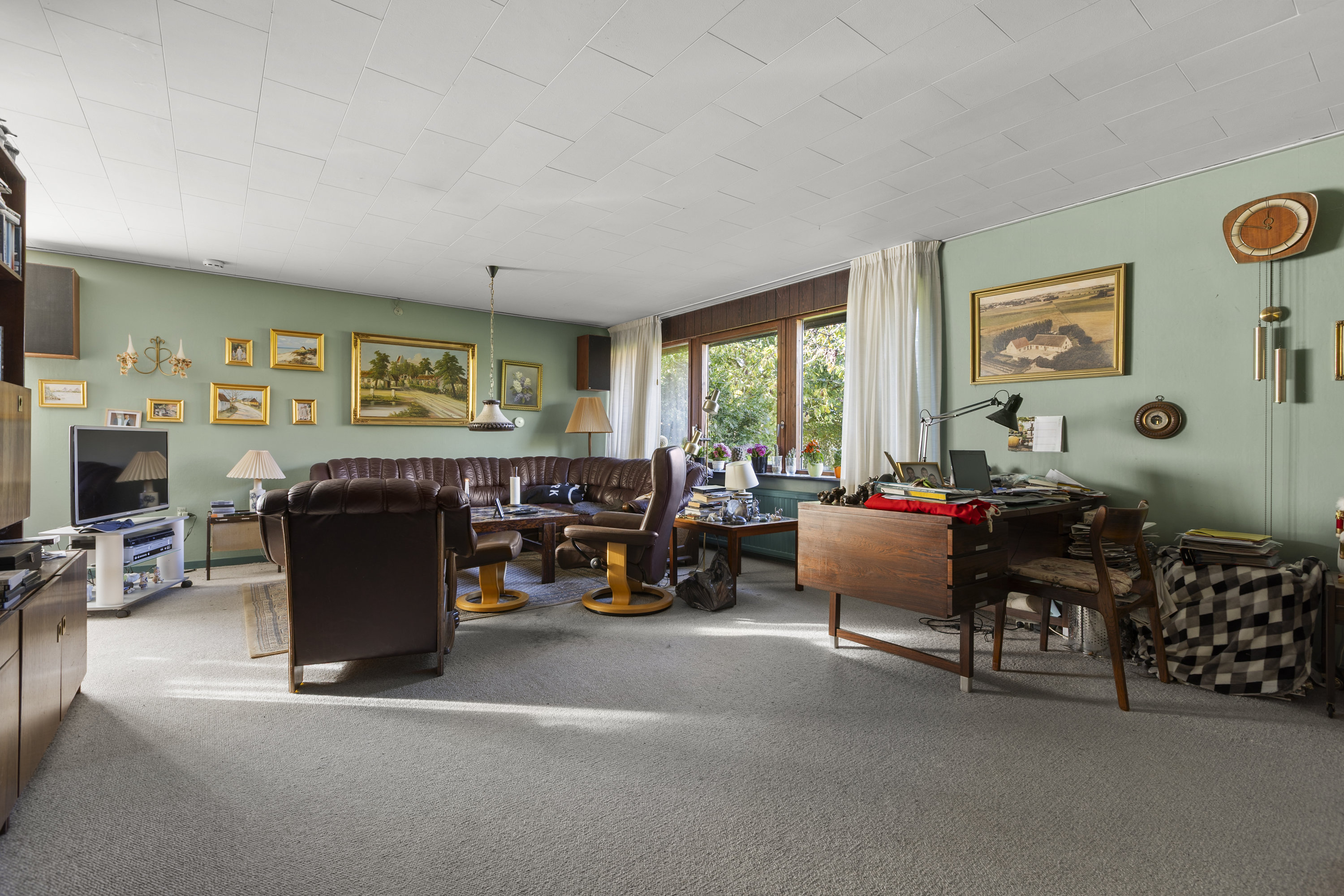 Fremhævet stue billede i fuldskærmstilstand. Billede af Benediktevej 10, 4200 Slagelse