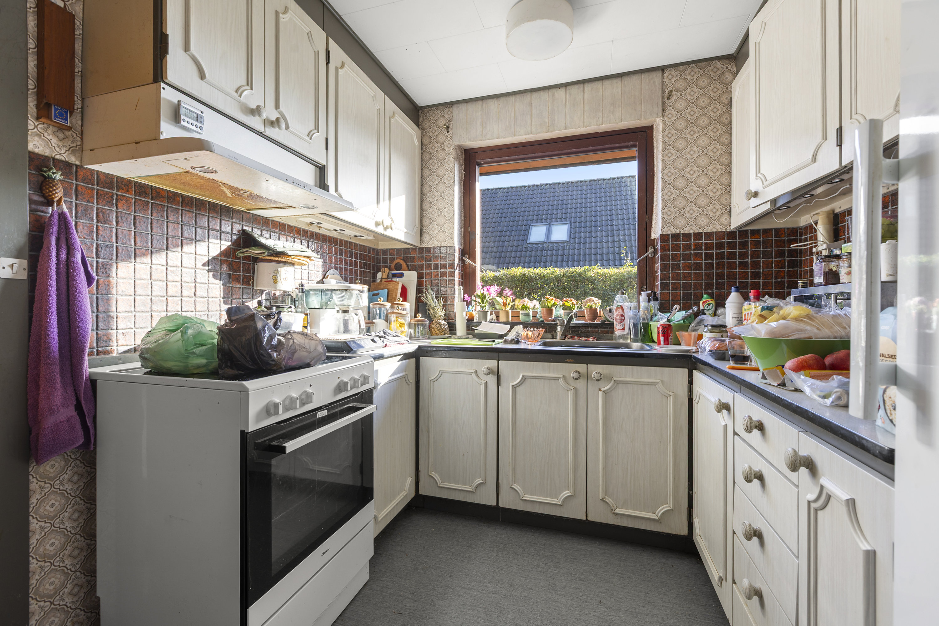 Fremhævet køkken billede i fuldskærmstilstand. Billede af Benediktevej 10, 4200 Slagelse