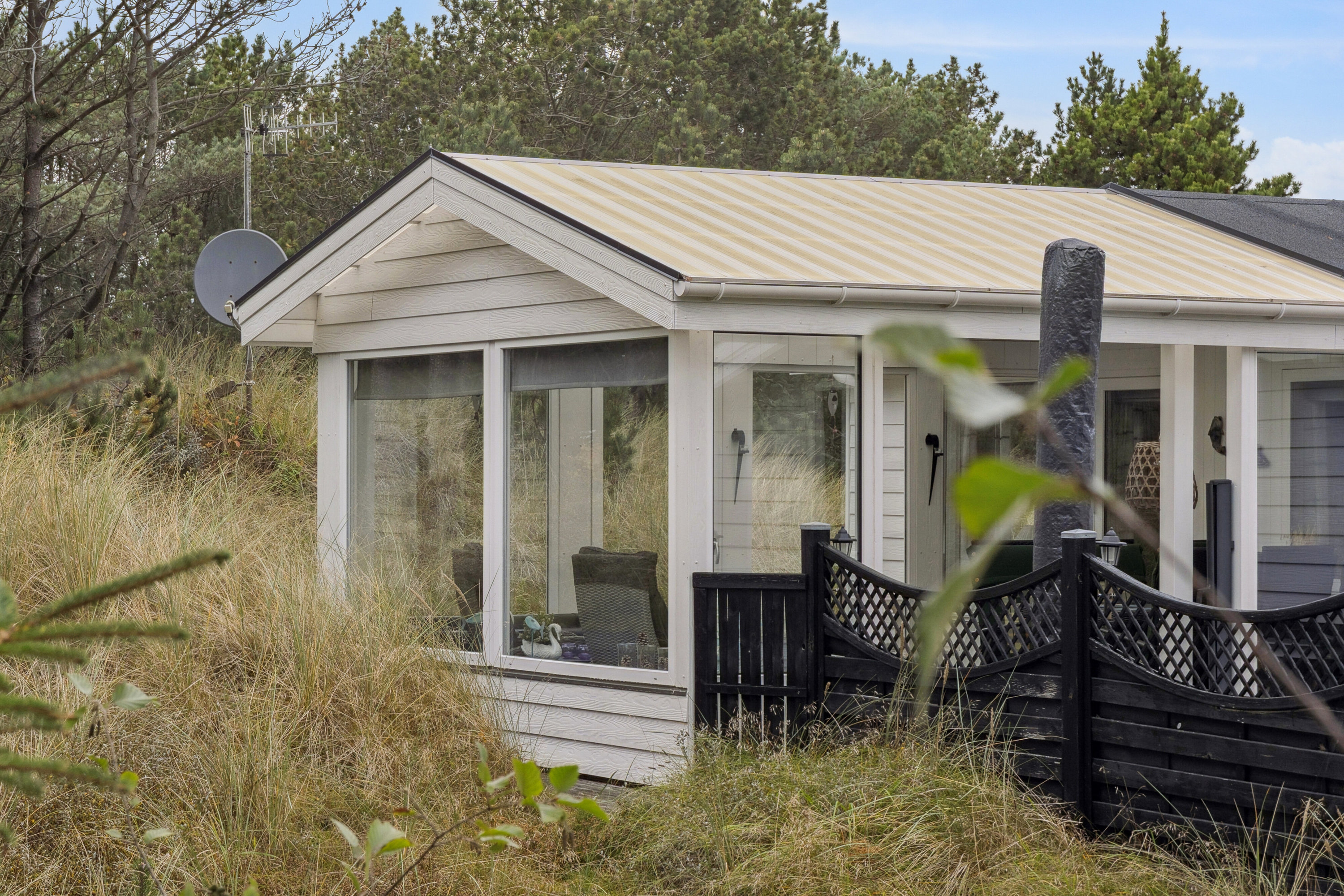 Fremhævet overdækket terrasse billede i fuldskærmstilstand. Billede af Havtornvej 4, Vorupør, 7700 Thisted