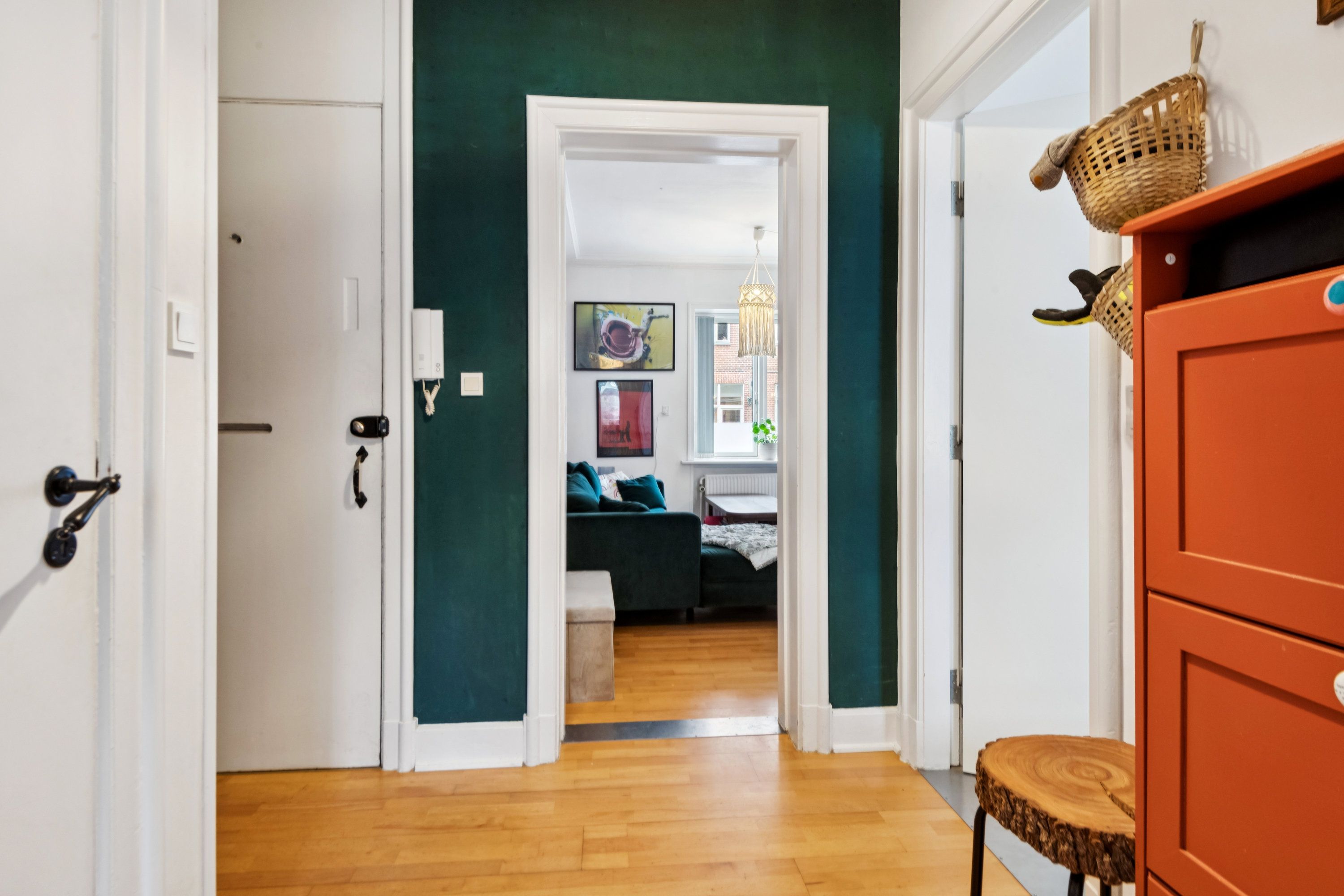 Fremhævet entré billede i fuldskærmstilstand. Billede af Østerbro 57, st.. tv., 9000 Aalborg