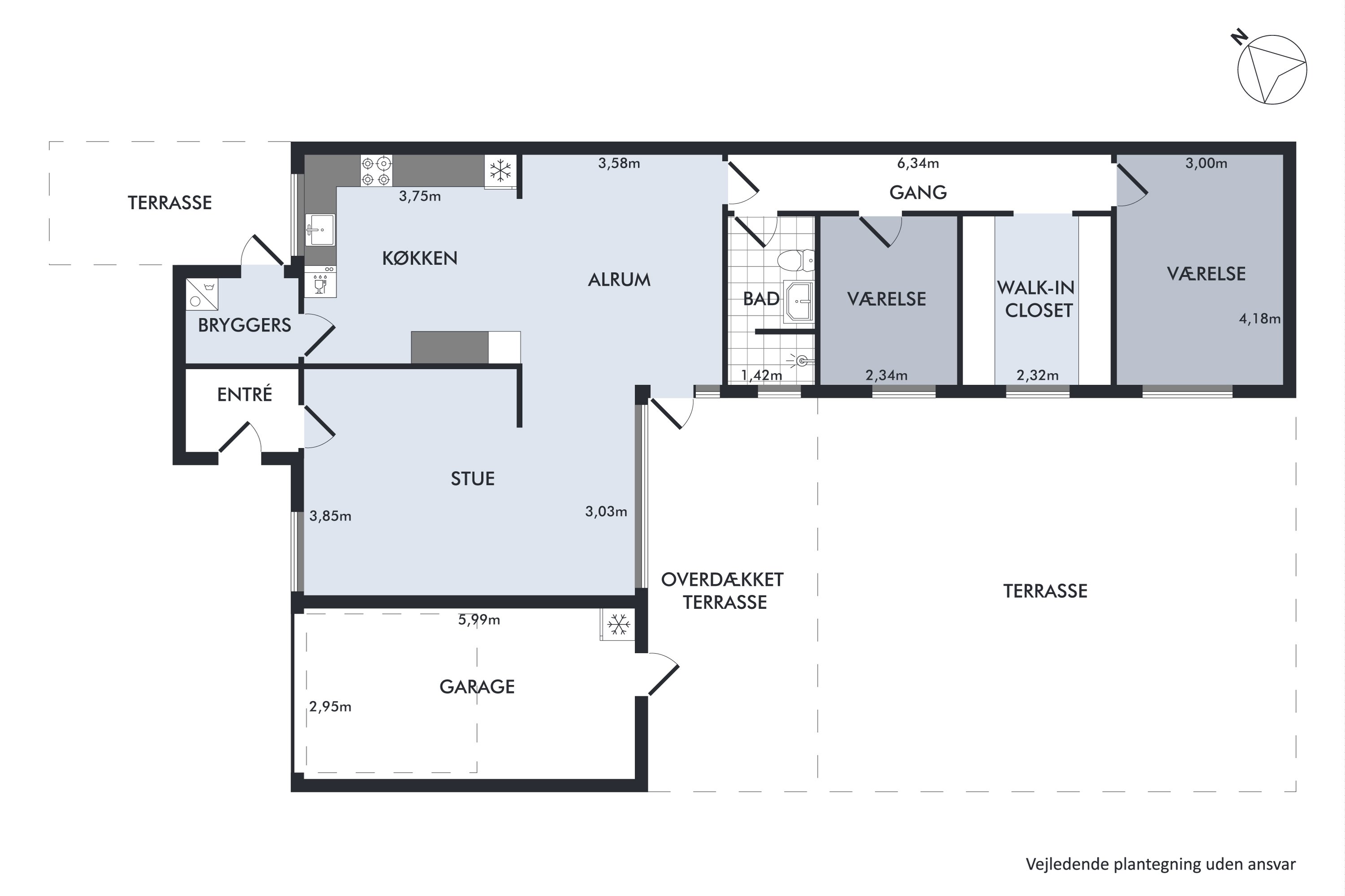 Plantegninger billede af Præstevej 101, Korup, 5210 Odense NV