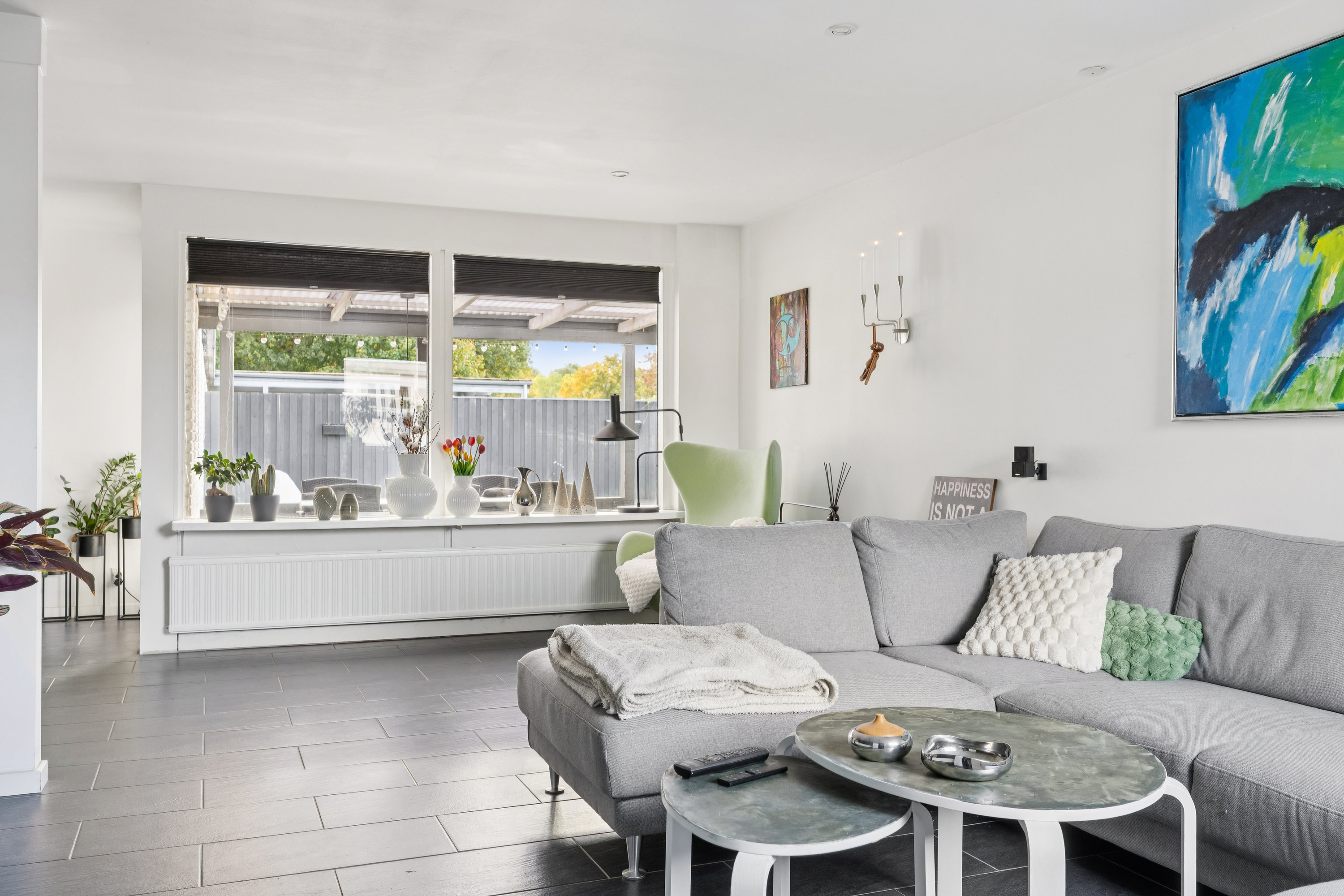 Fremhævet stue billede i fuldskærmstilstand. Billede af Præstevej 101, Korup, 5210 Odense NV