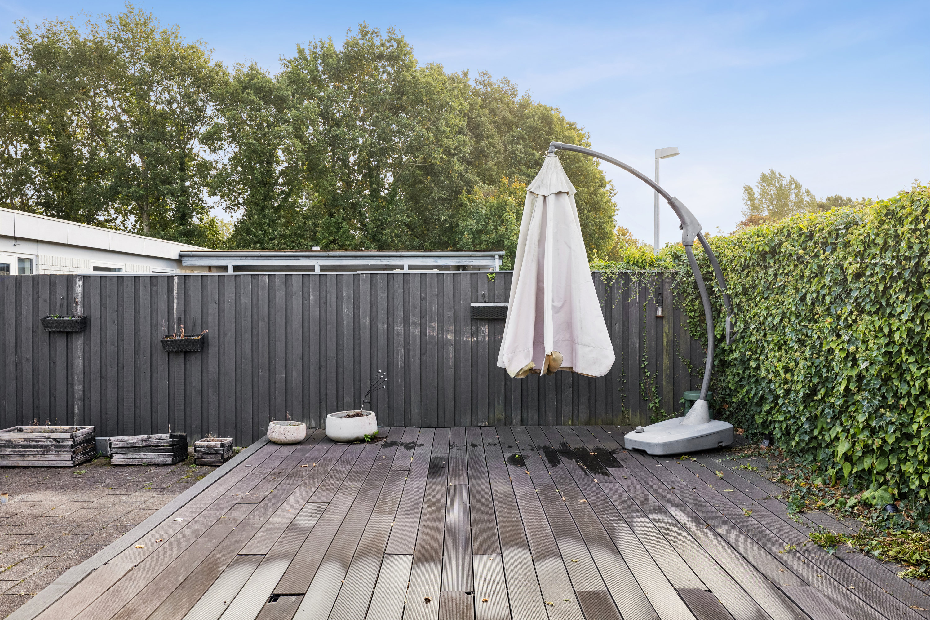 Fremhævet terrasse billede i fuldskærmstilstand. Billede af Præstevej 101, Korup, 5210 Odense NV