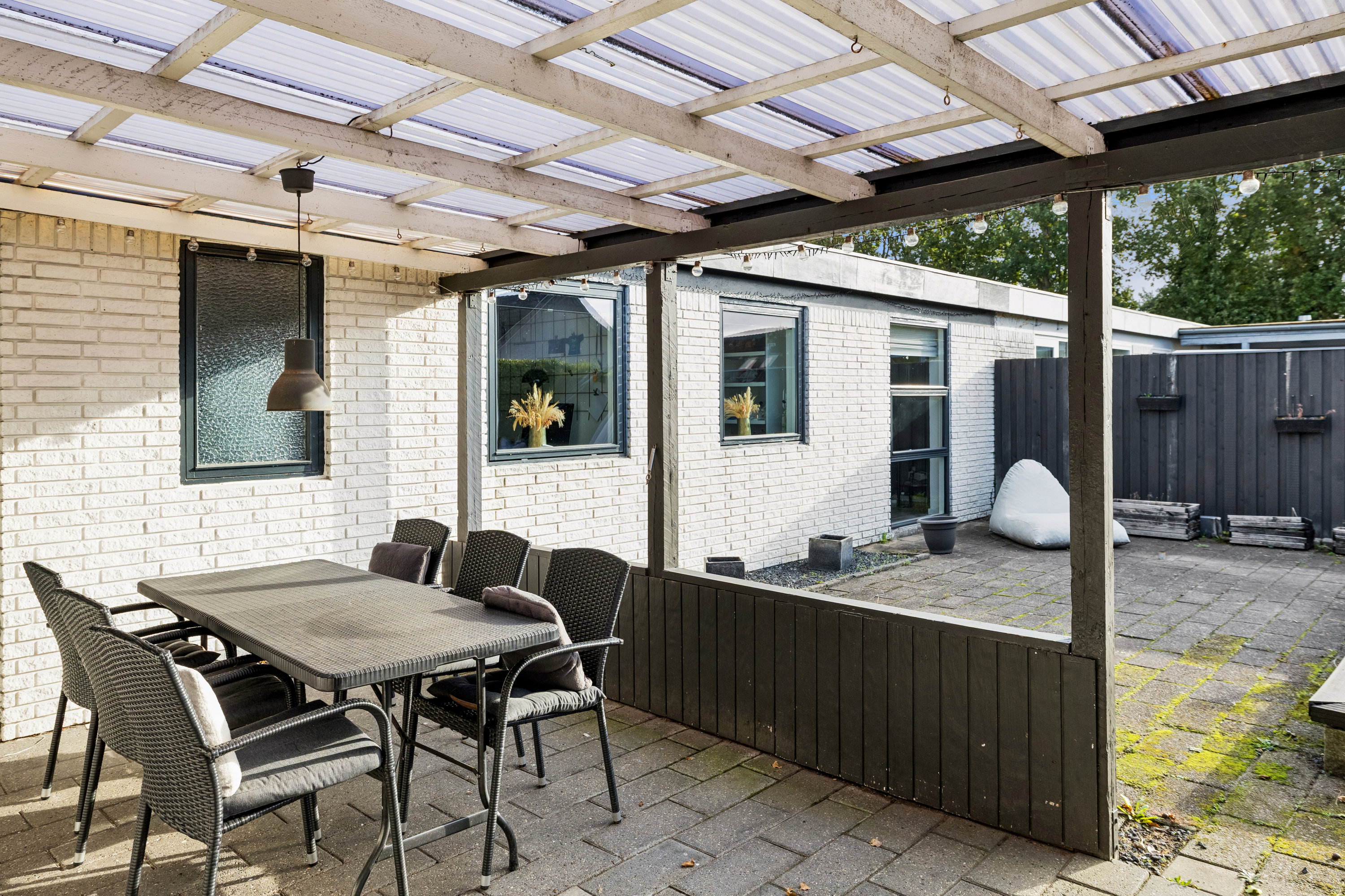 Fremhævet terrasse billede i fuldskærmstilstand. Billede af Præstevej 101, Korup, 5210 Odense NV