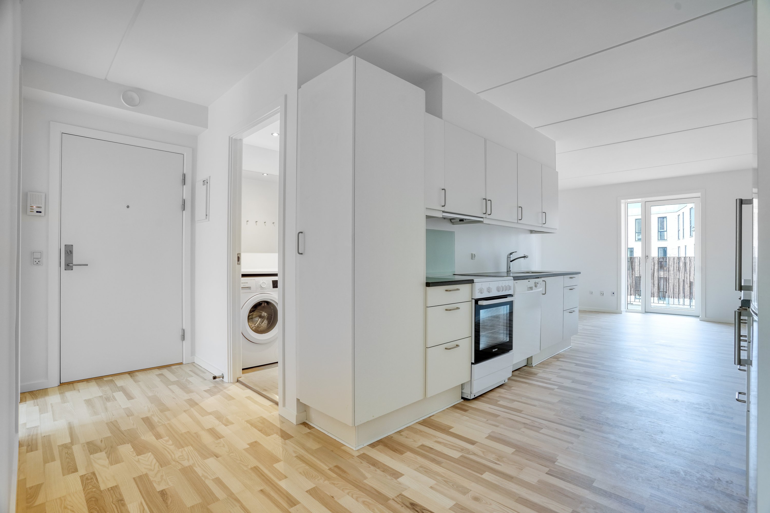 Miniaturebillede 1: køkken. Billede af Clara Pontoppidans Vej 20, 2. tv., 2500 Valby