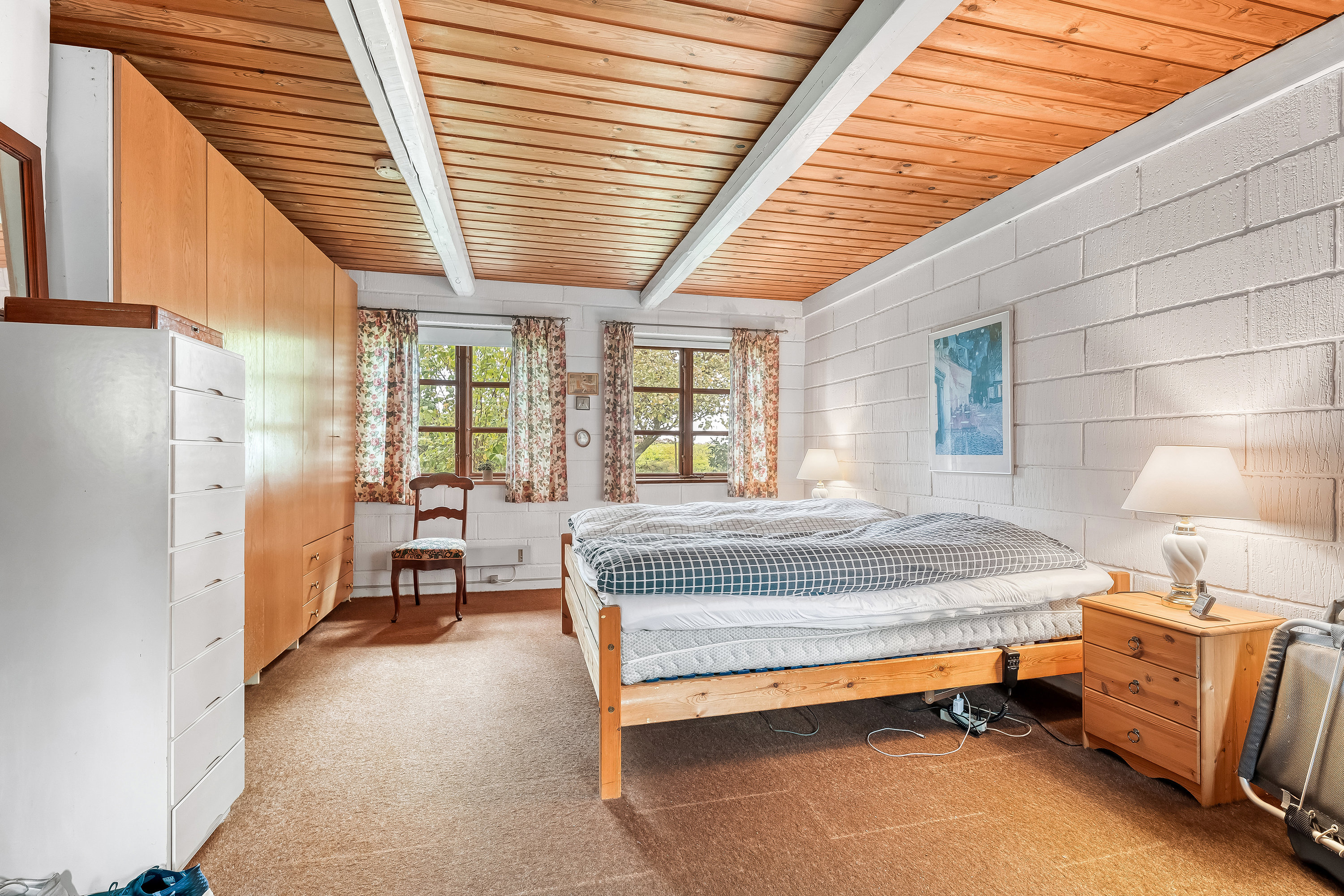 Fremhævet soveværelse billede i fuldskærmstilstand. Billede af Bøgetvej 14, Utterslev, 4913 Horslunde