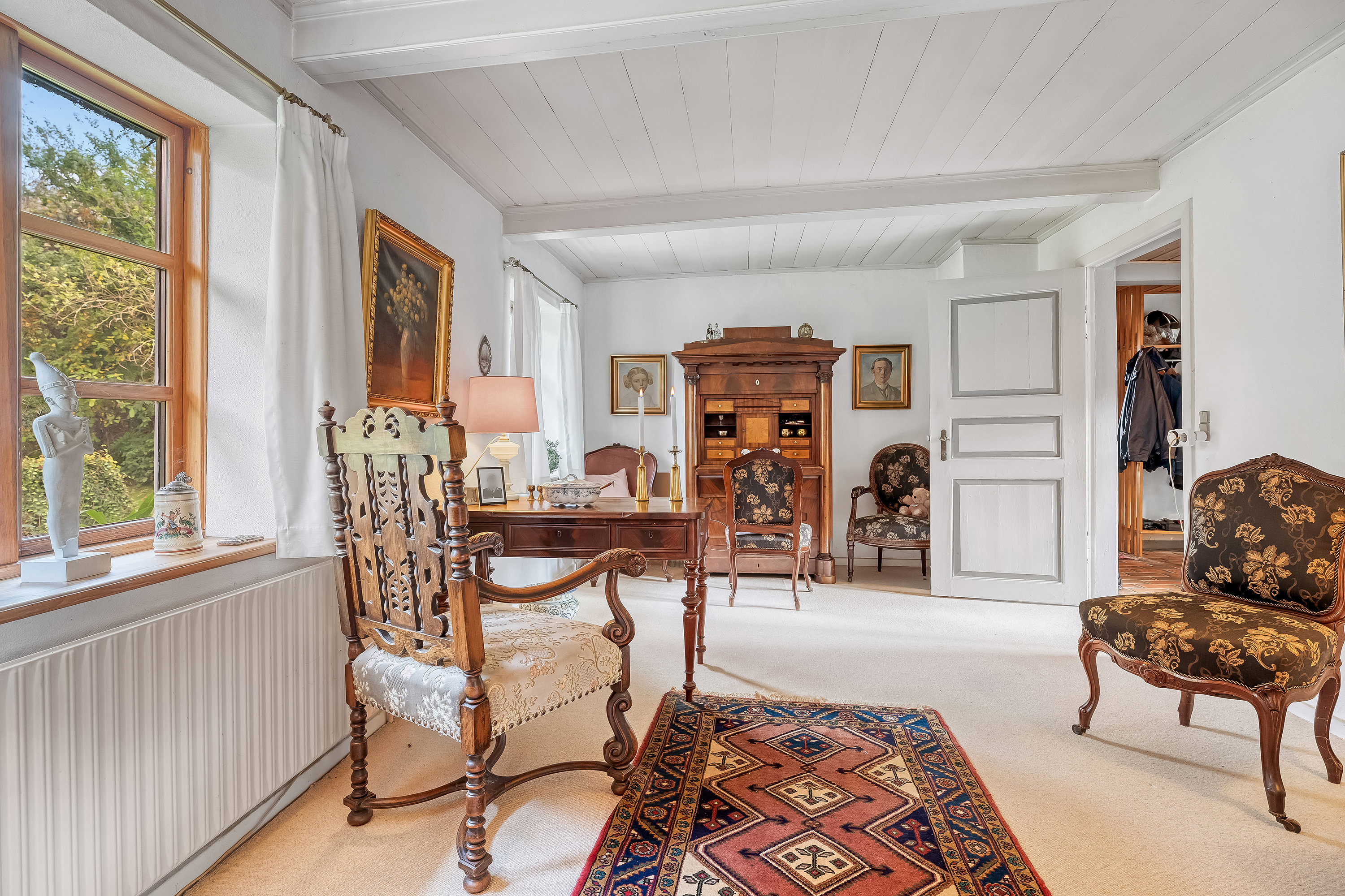 Fremhævet stue billede i fuldskærmstilstand. Billede af Bøgetvej 14, Utterslev, 4913 Horslunde