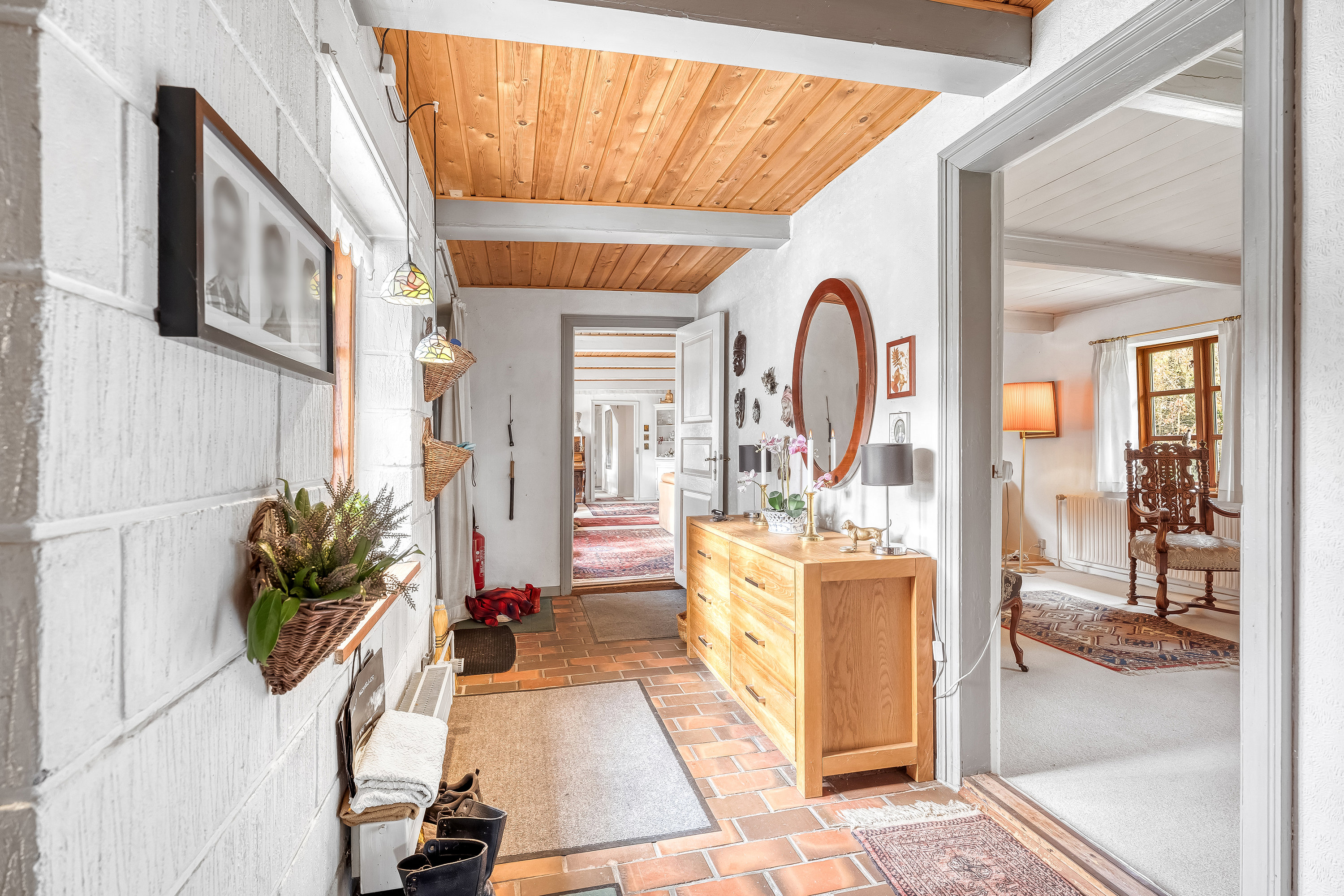 Fremhævet gang billede i fuldskærmstilstand. Billede af Bøgetvej 14, Utterslev, 4913 Horslunde