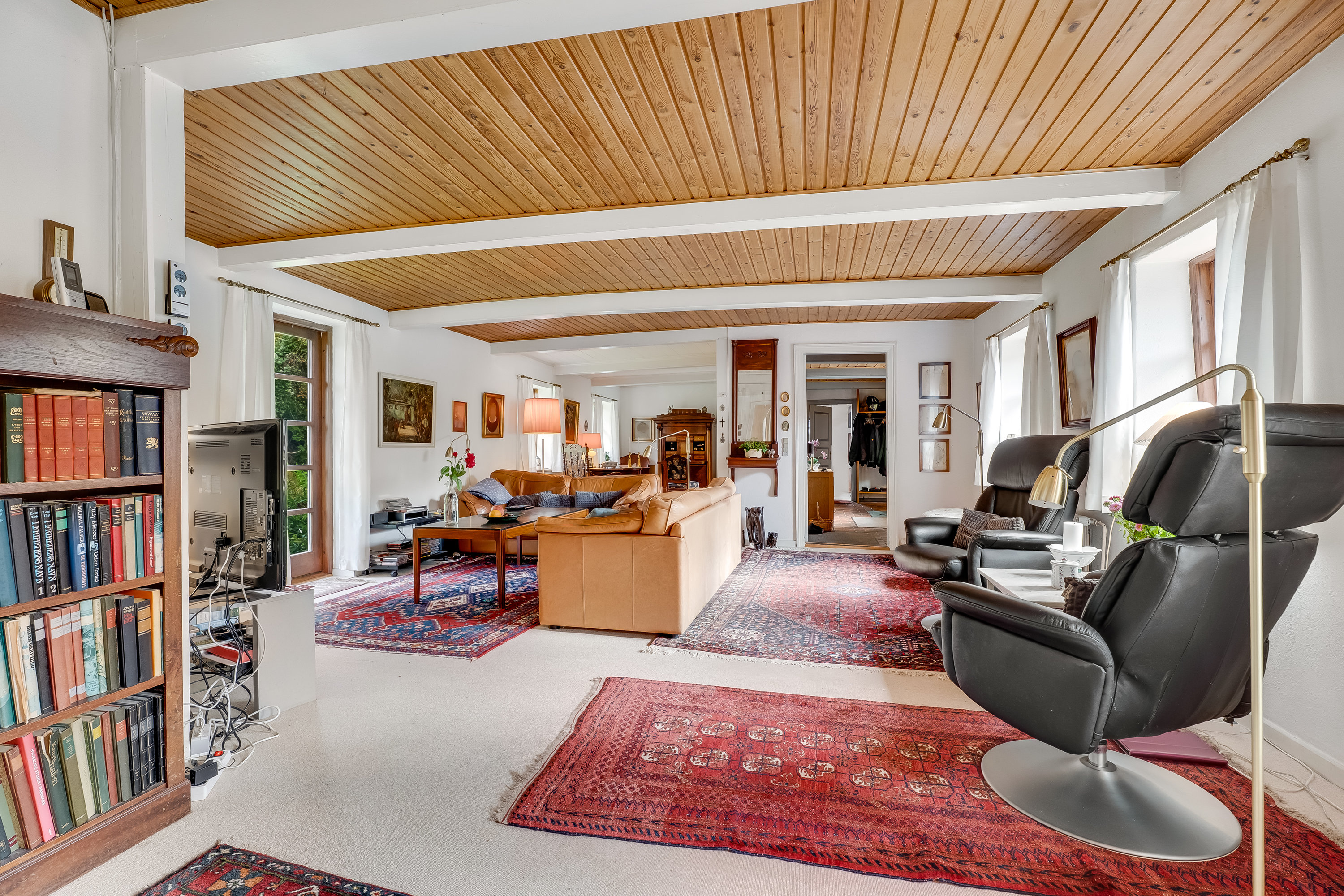 Fremhævet stue billede i fuldskærmstilstand. Billede af Bøgetvej 14, Utterslev, 4913 Horslunde