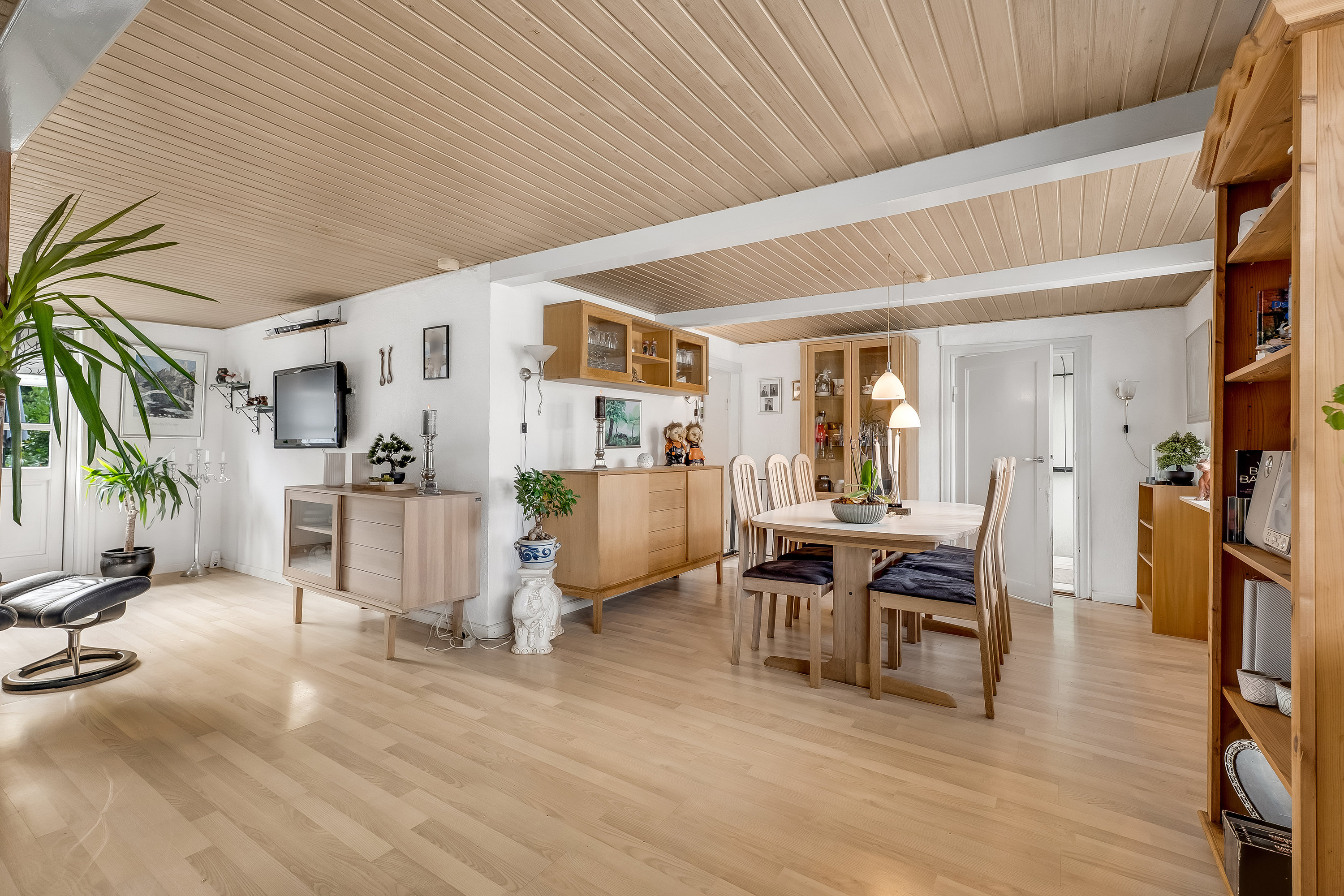 Fremhævet stue billede i fuldskærmstilstand. Billede af Bryggerivej 79, Utterslev, 4913 Horslunde