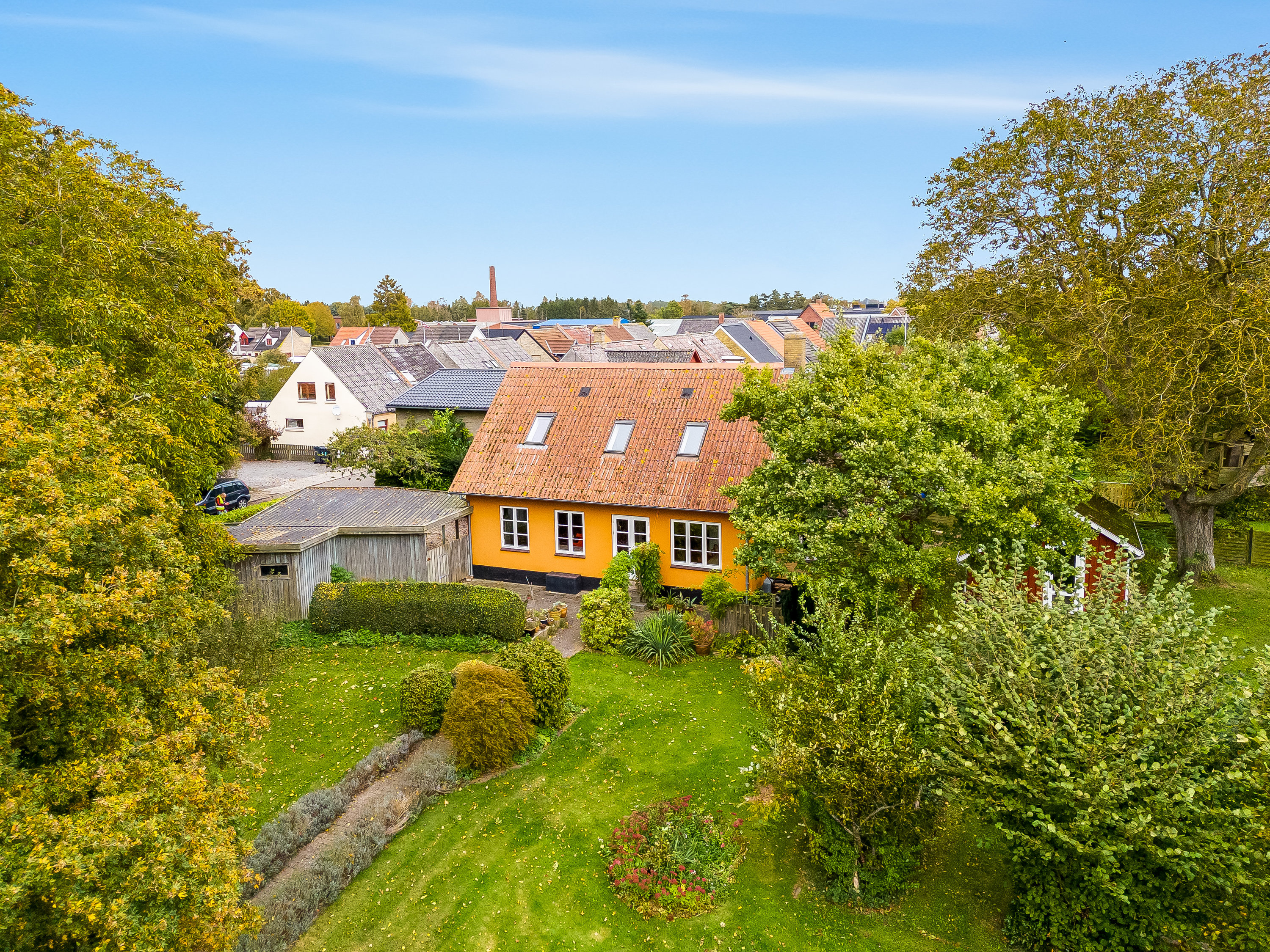 Miniaturebillede 2: luftfoto. Billede af Nørresøgade 21, 4930 Maribo