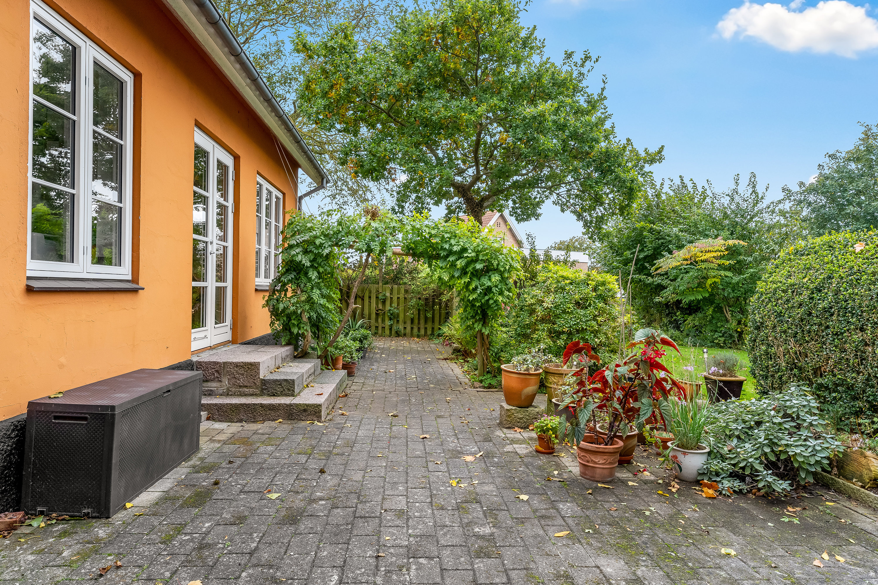 Fremhævet terrasse billede i fuldskærmstilstand. Billede af Nørresøgade 21, 4930 Maribo