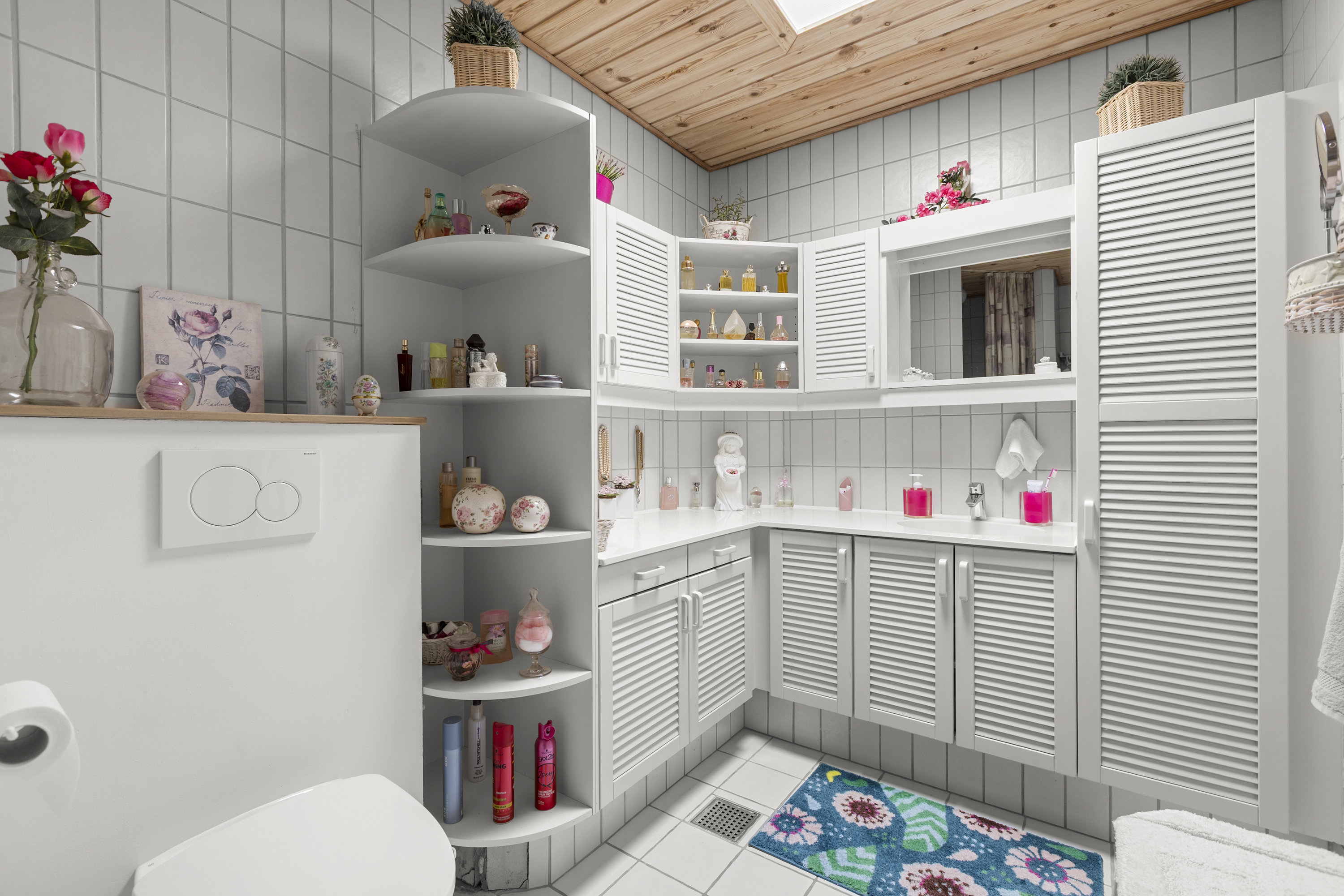 Fremhævet badeværelse billede i fuldskærmstilstand. Billede af Bryggervænget 1, 4., 4400 Kalundborg