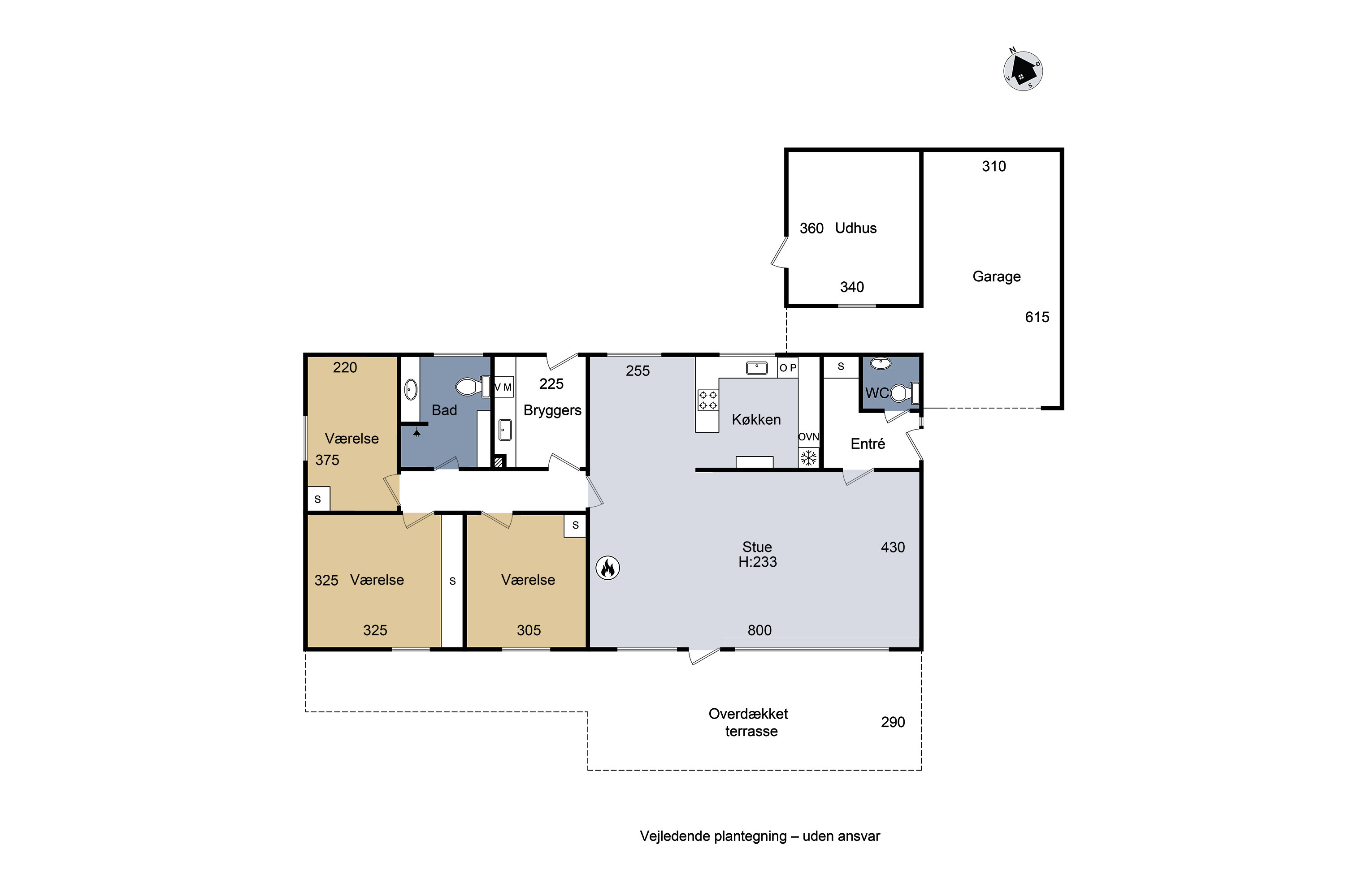 Plantegninger billede af Røsnæsvej 94A, 4400 Kalundborg