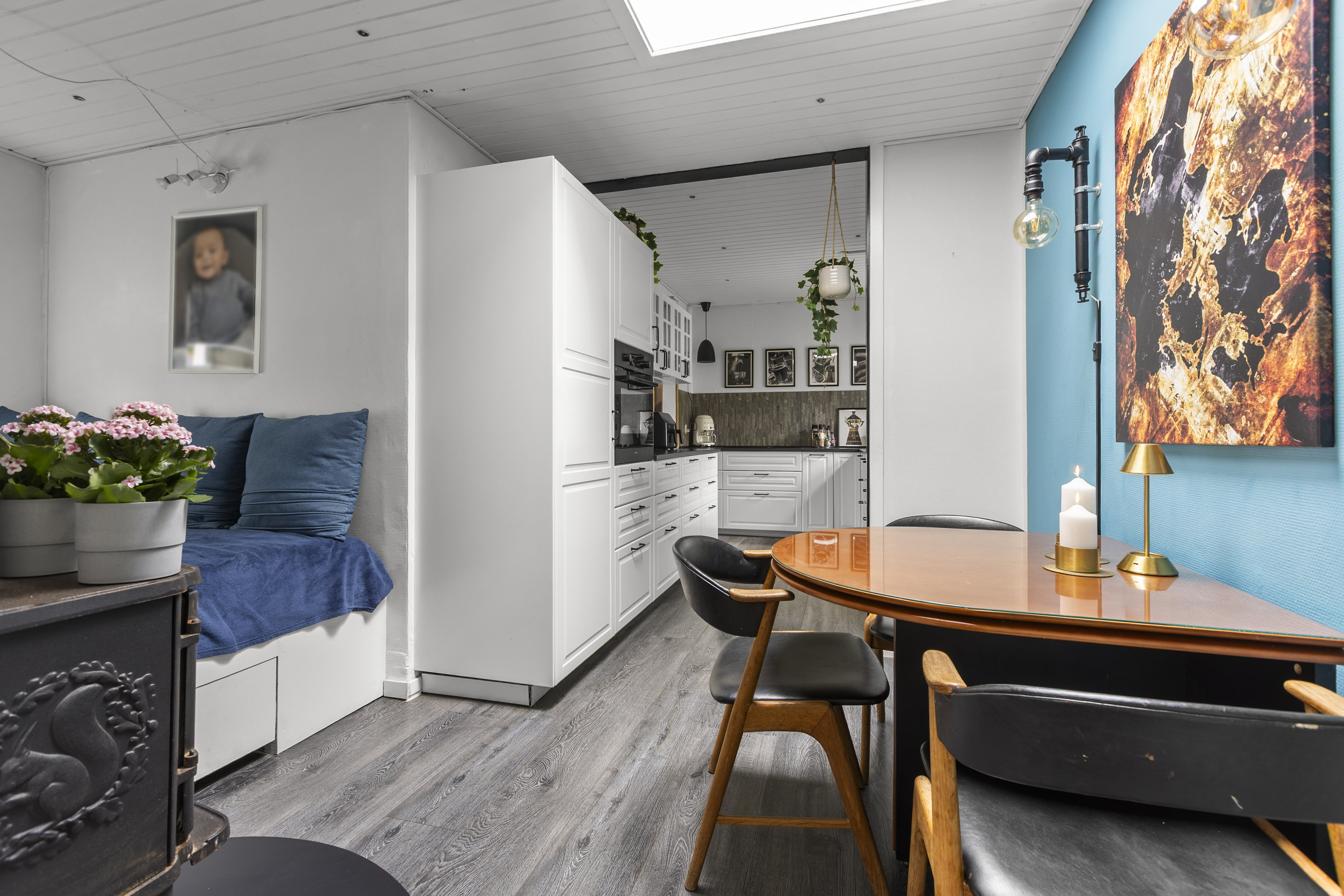 Fremhævet køkken billede i fuldskærmstilstand. Billede af Broholmvej 126, 4220 Korsør