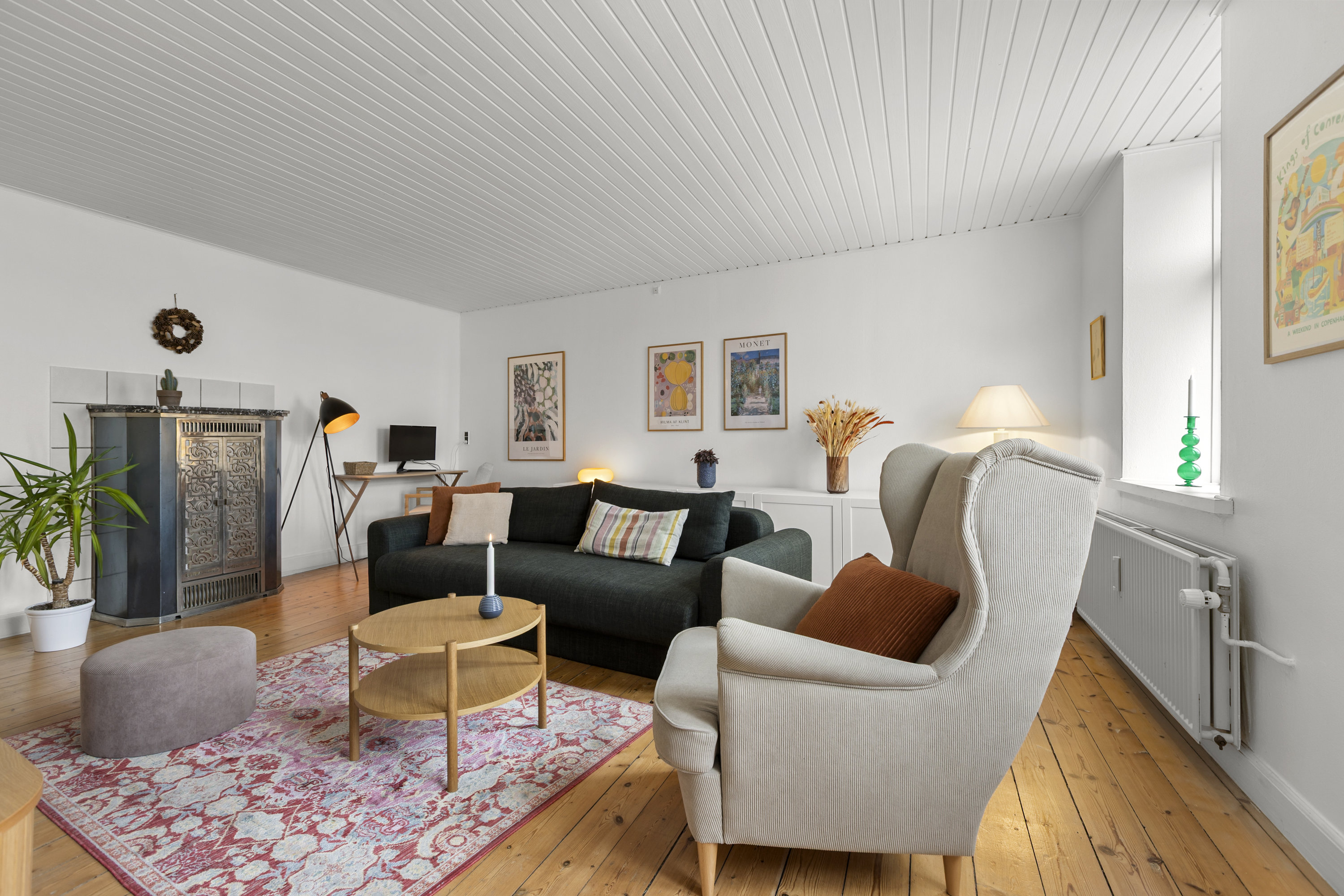 Fremhævet stue billede i fuldskærmstilstand. Billede af Havnegade 5, 2., 4220 Korsør