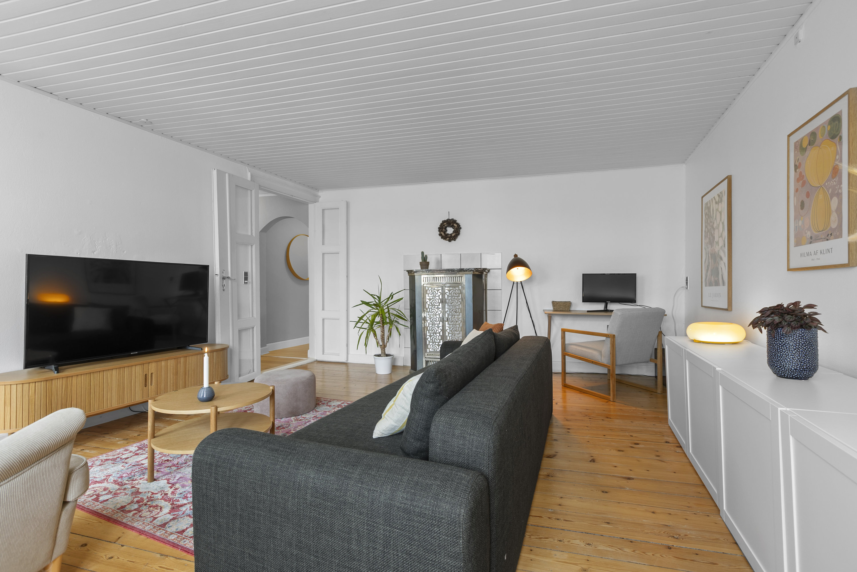 Fremhævet stue billede i fuldskærmstilstand. Billede af Havnegade 5, 2., 4220 Korsør