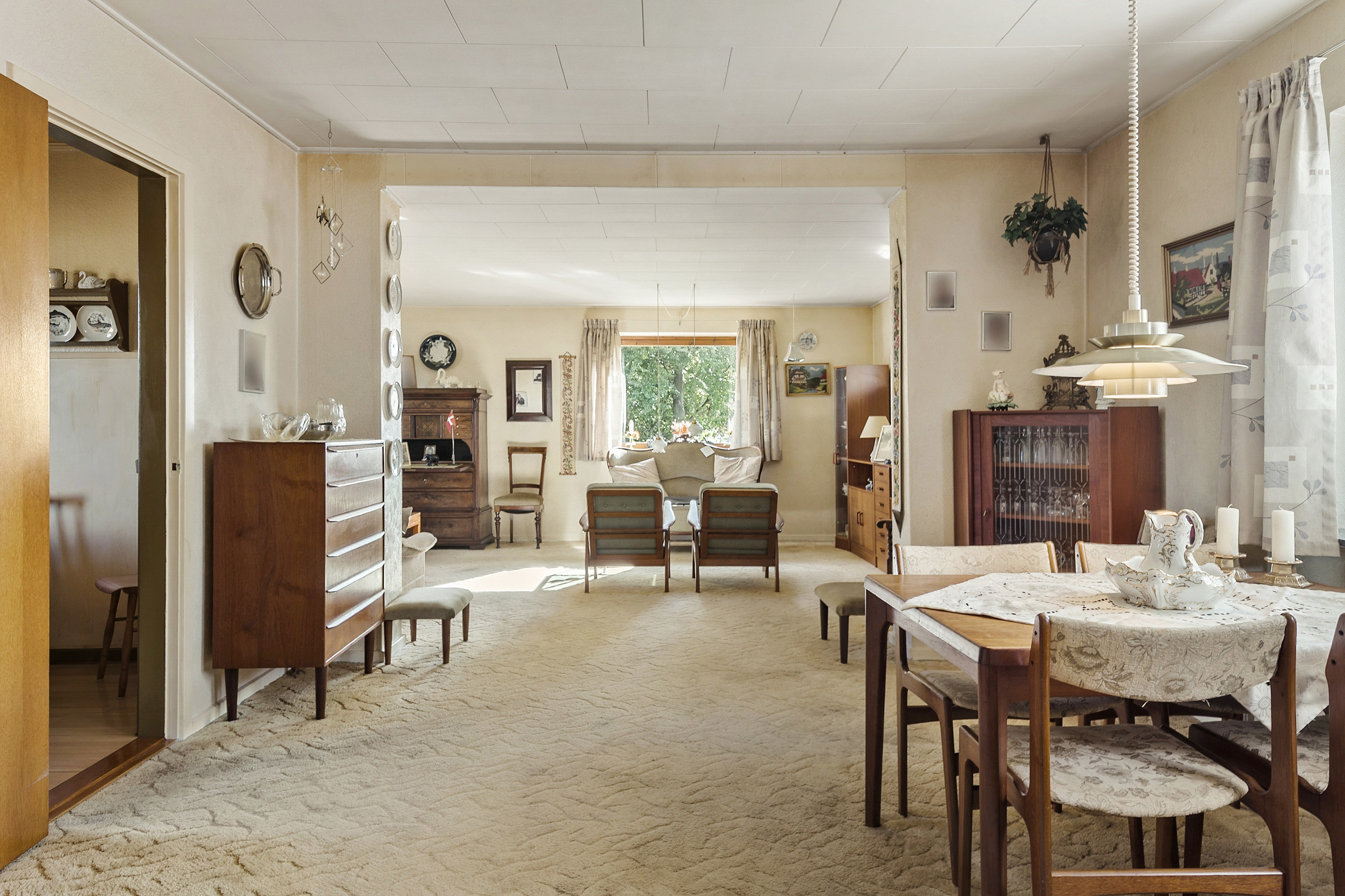 Fremhævet spisestue billede i fuldskærmstilstand. Billede af Skovbovej 21, Himlingøje, 4652 Hårlev