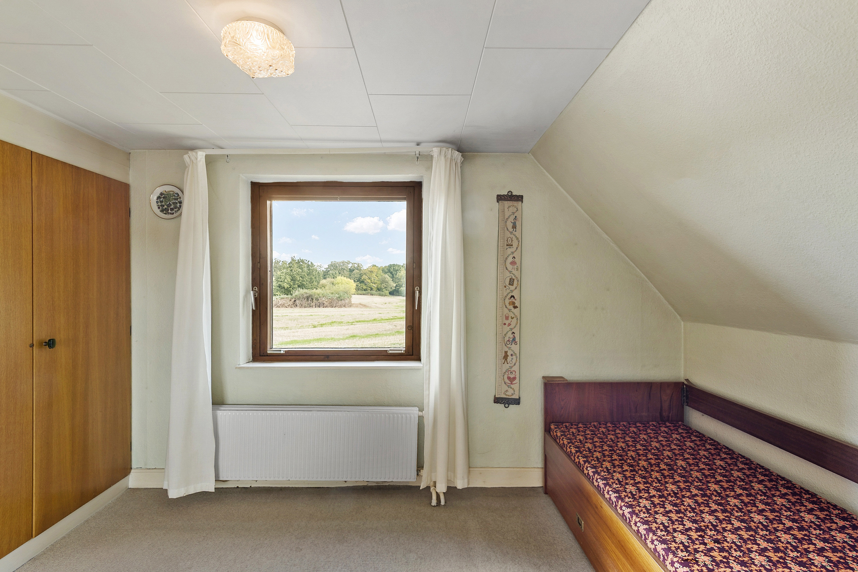 Fremhævet soveværelse billede i fuldskærmstilstand. Billede af Skovbovej 21, Himlingøje, 4652 Hårlev