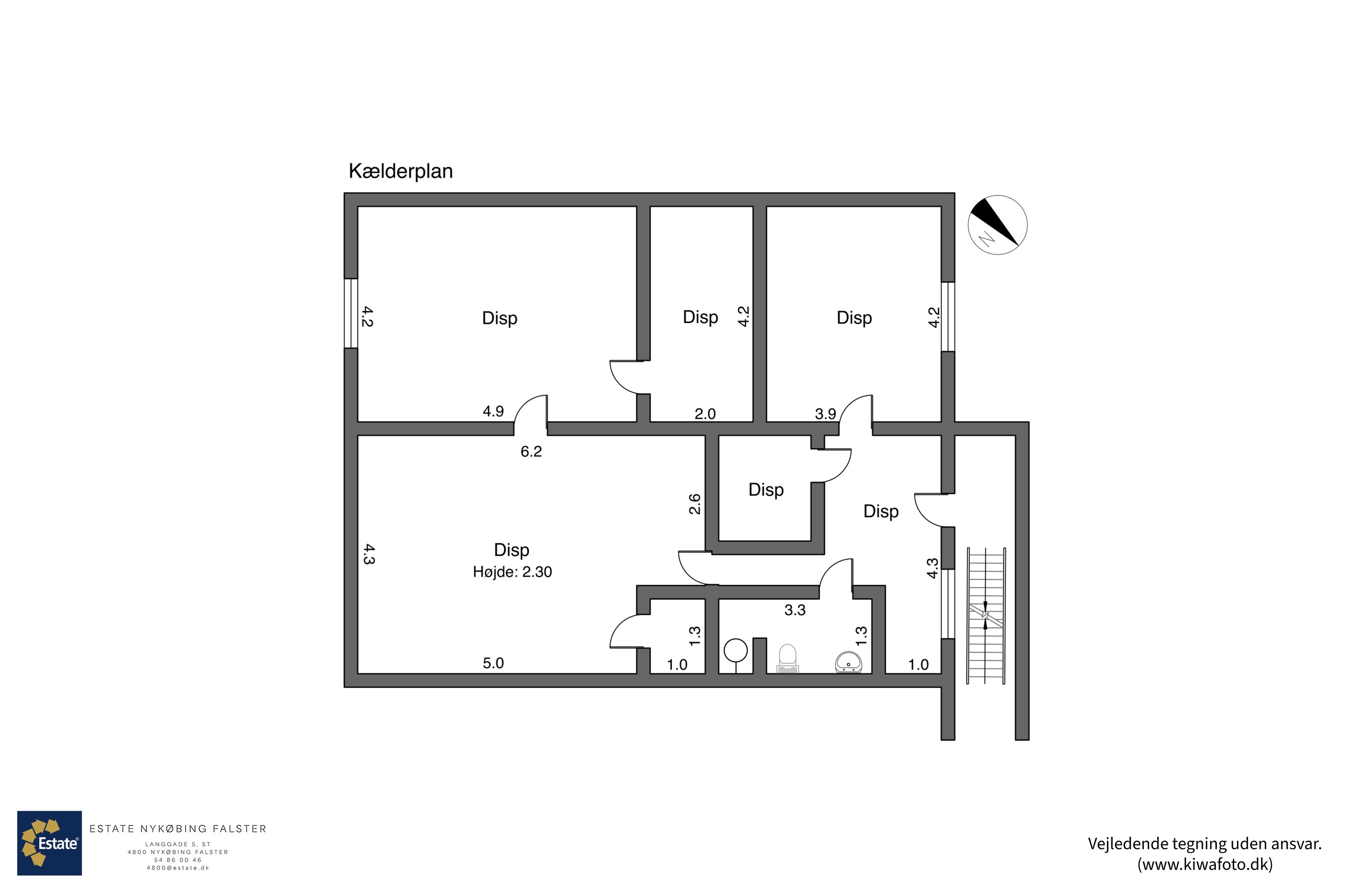 Plantegninger billede af Luxemborgvej 8, 4800 Nykøbing F