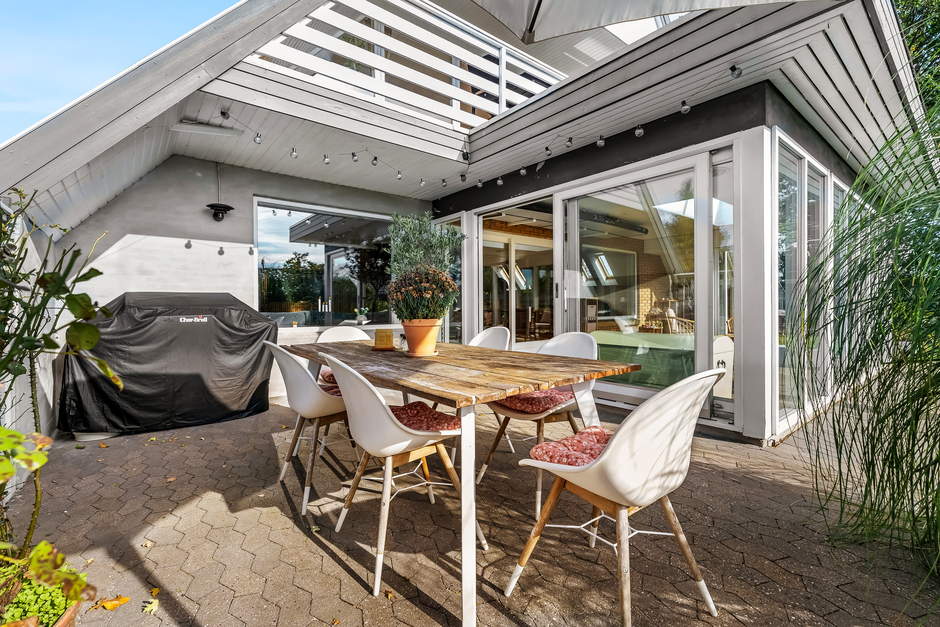 Fremhævet terrasse billede i fuldskærmstilstand. Billede af Luxemborgvej 8, 4800 Nykøbing F