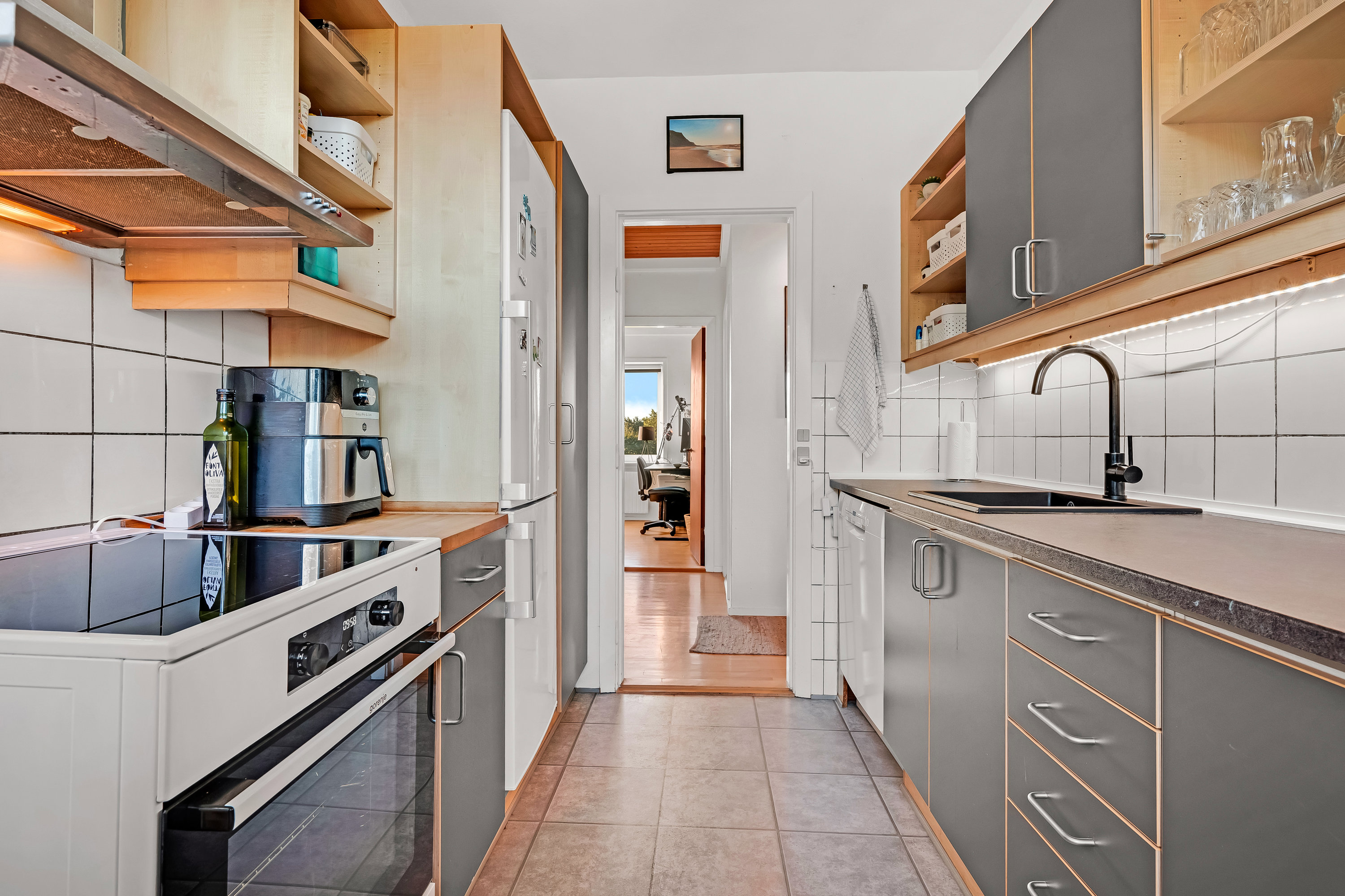 Fremhævet køkken billede i fuldskærmstilstand. Billede af Doktorvænget 13, 2. th., 7500 Holstebro