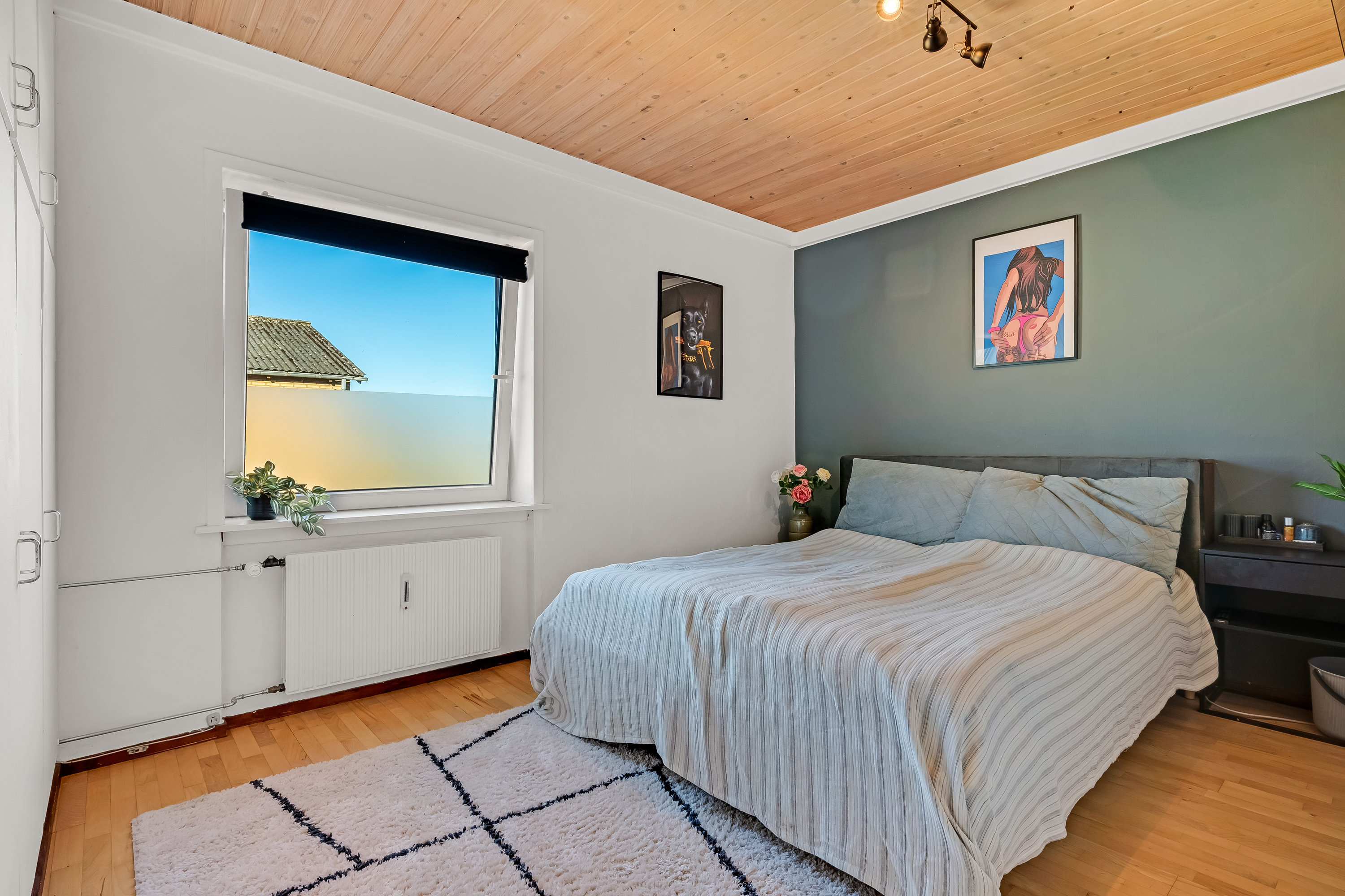 Fremhævet soveværelse billede i fuldskærmstilstand. Billede af Doktorvænget 13, 2. th., 7500 Holstebro