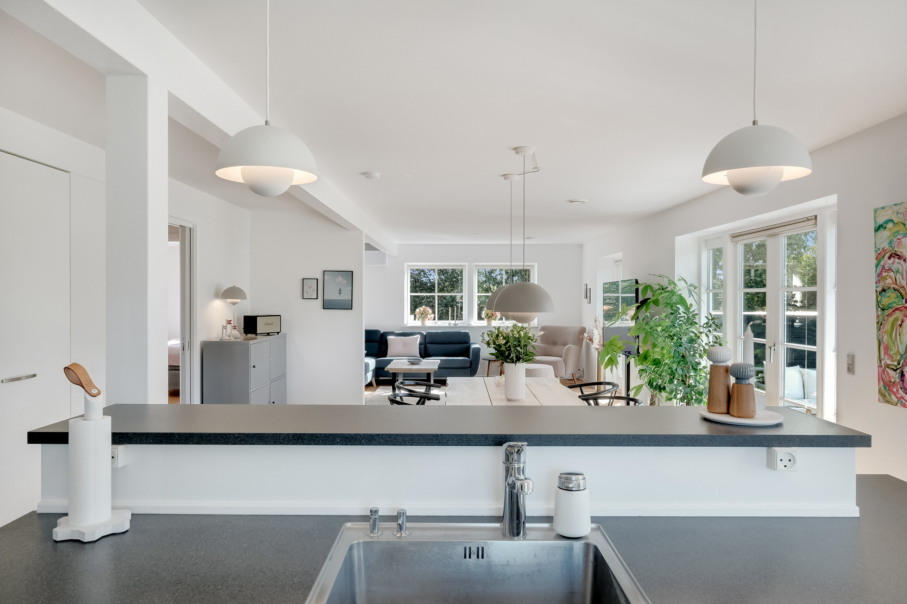 Fremhævet køkken billede i fuldskærmstilstand. Billede af Kirsebærhaven 53, 5540 Ullerslev