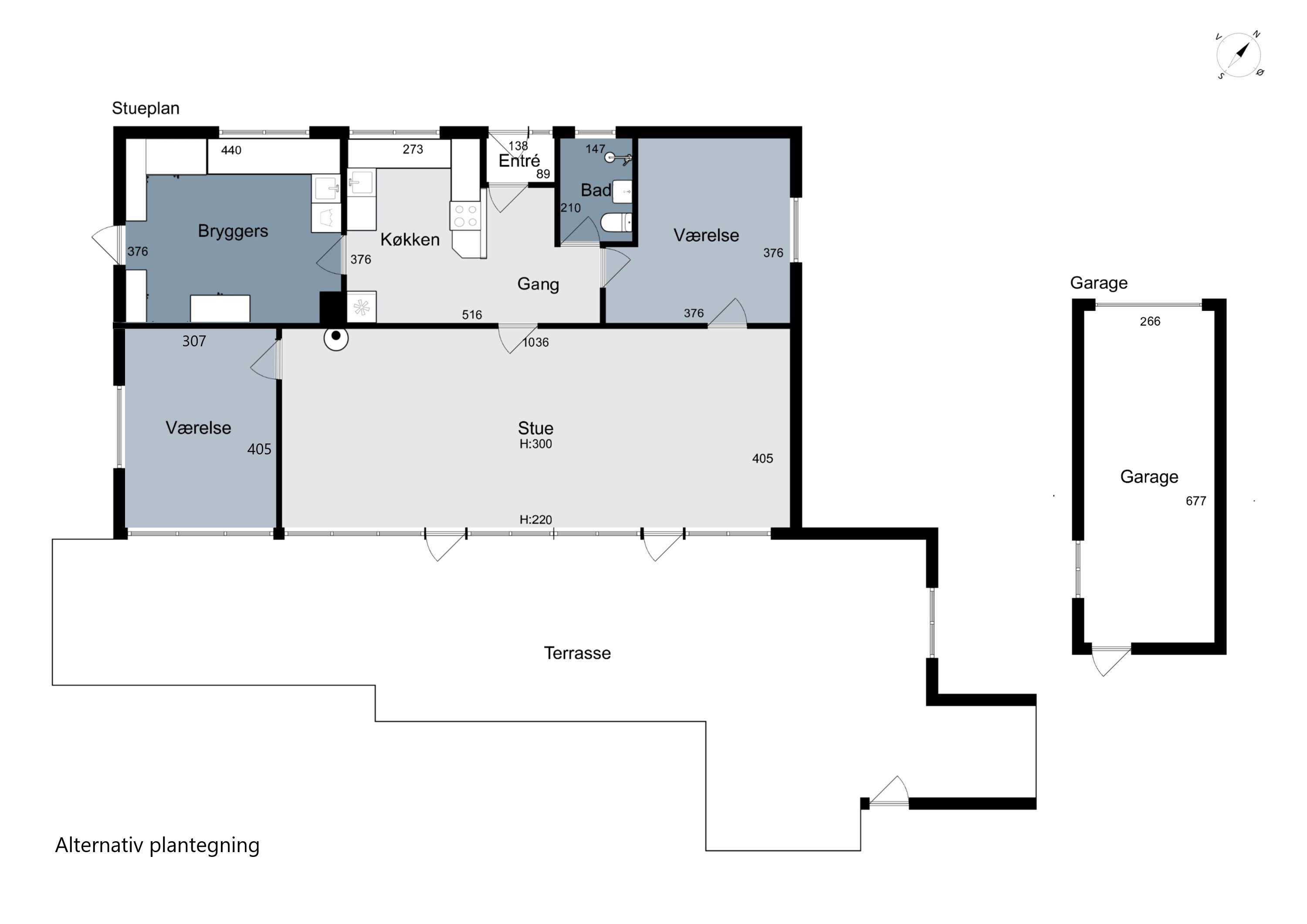 Plantegninger billede af Skodsborgvej 380, 2850 Nærum