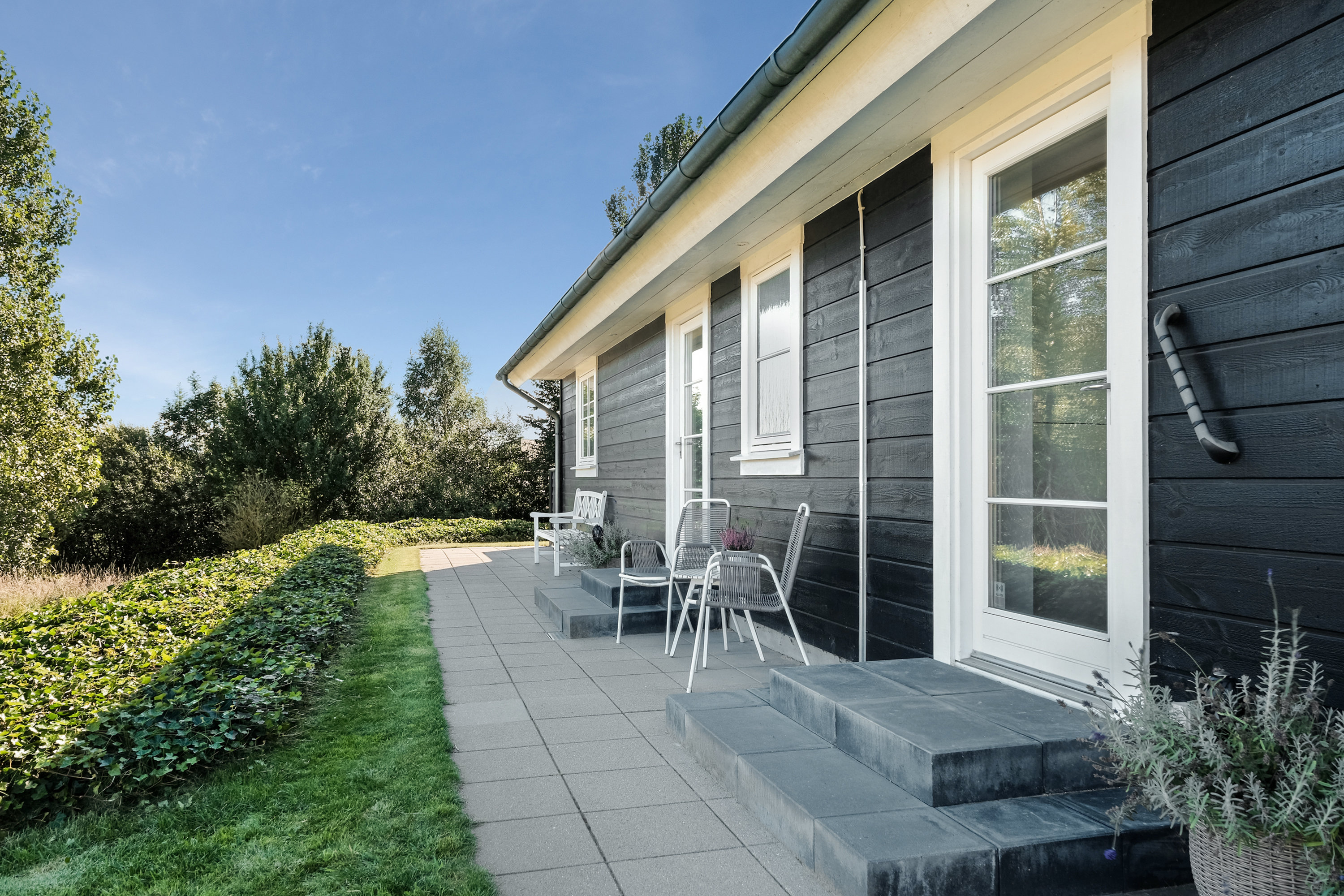 Miniaturebillede 1: facade. Billede af Kirsebærhaven 53, 5540 Ullerslev