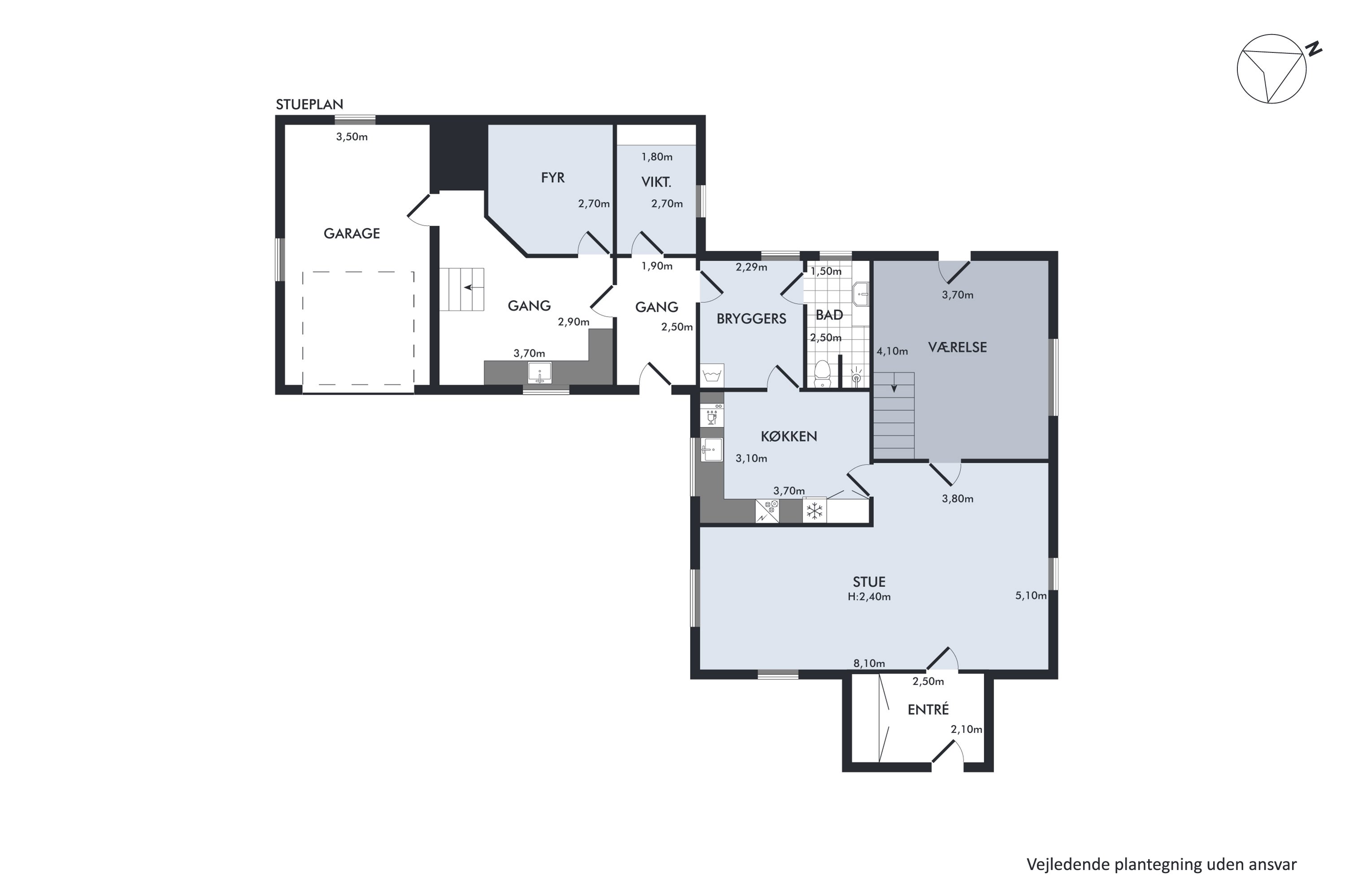 Plantegninger billede af Byrumvej 32, Byrum, 9940 Læsø