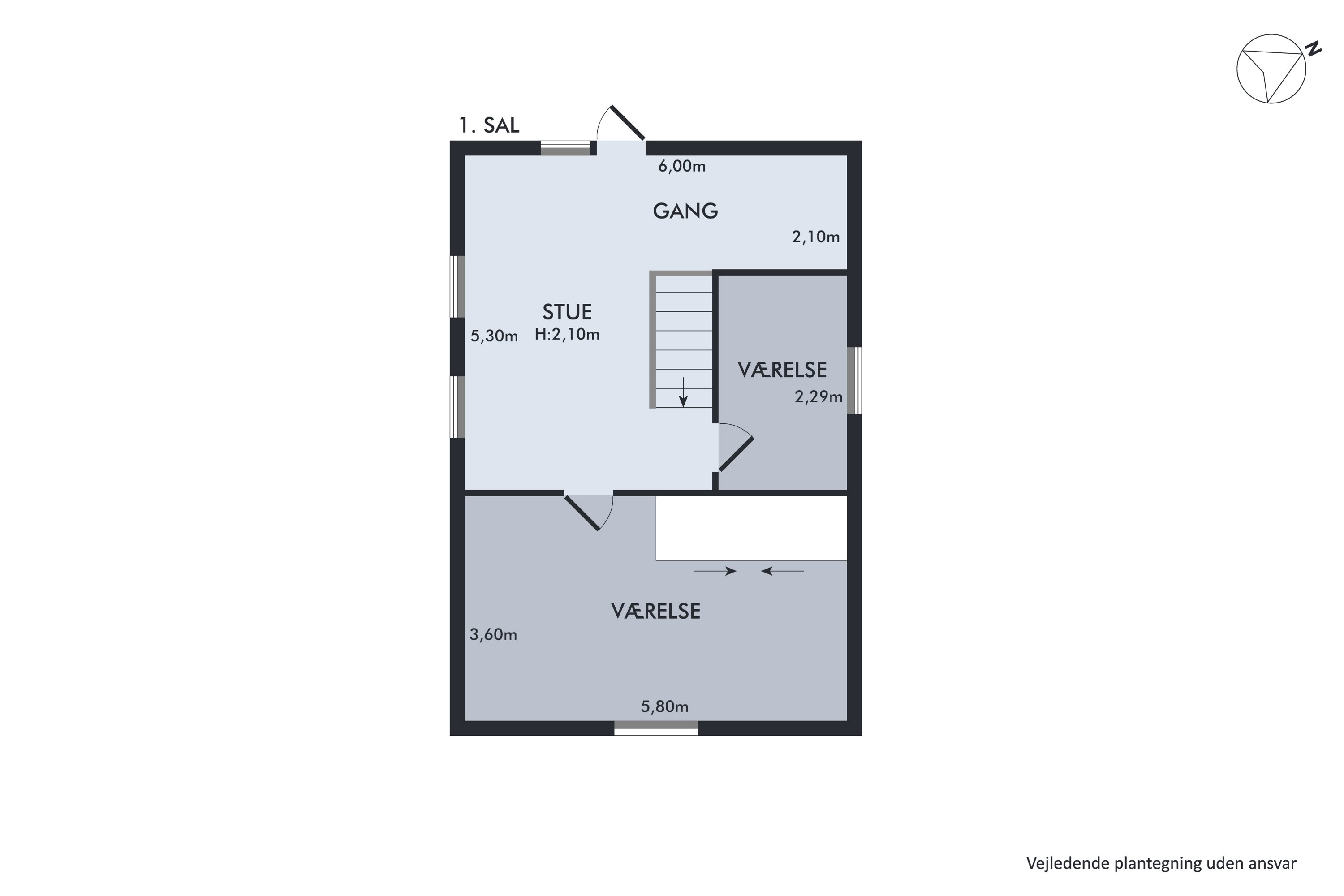 Plantegninger billede af Byrumvej 32, Byrum, 9940 Læsø