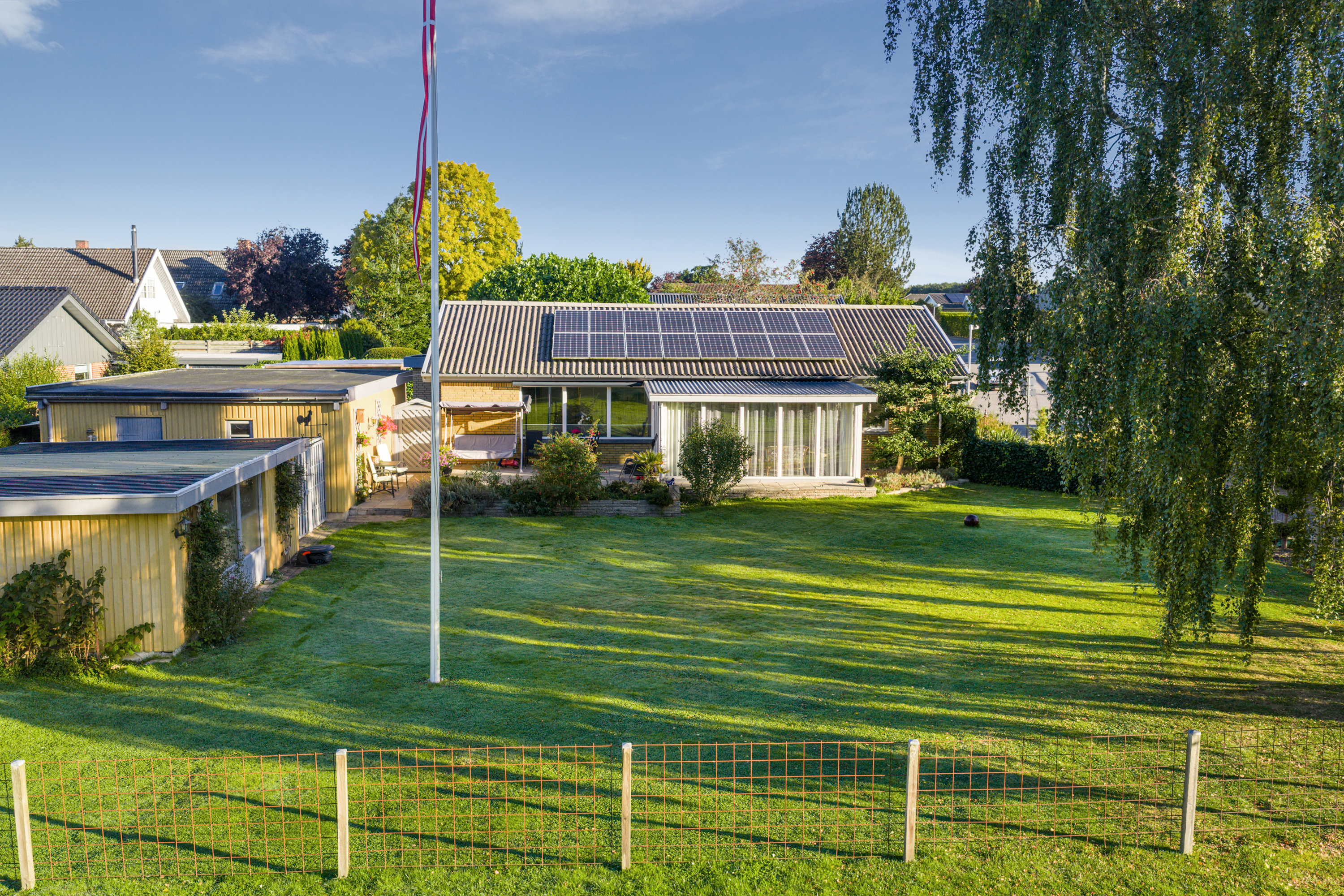 Fremhævet have billede i fuldskærmstilstand. Billede af Bøgevej 78, 5683 Haarby