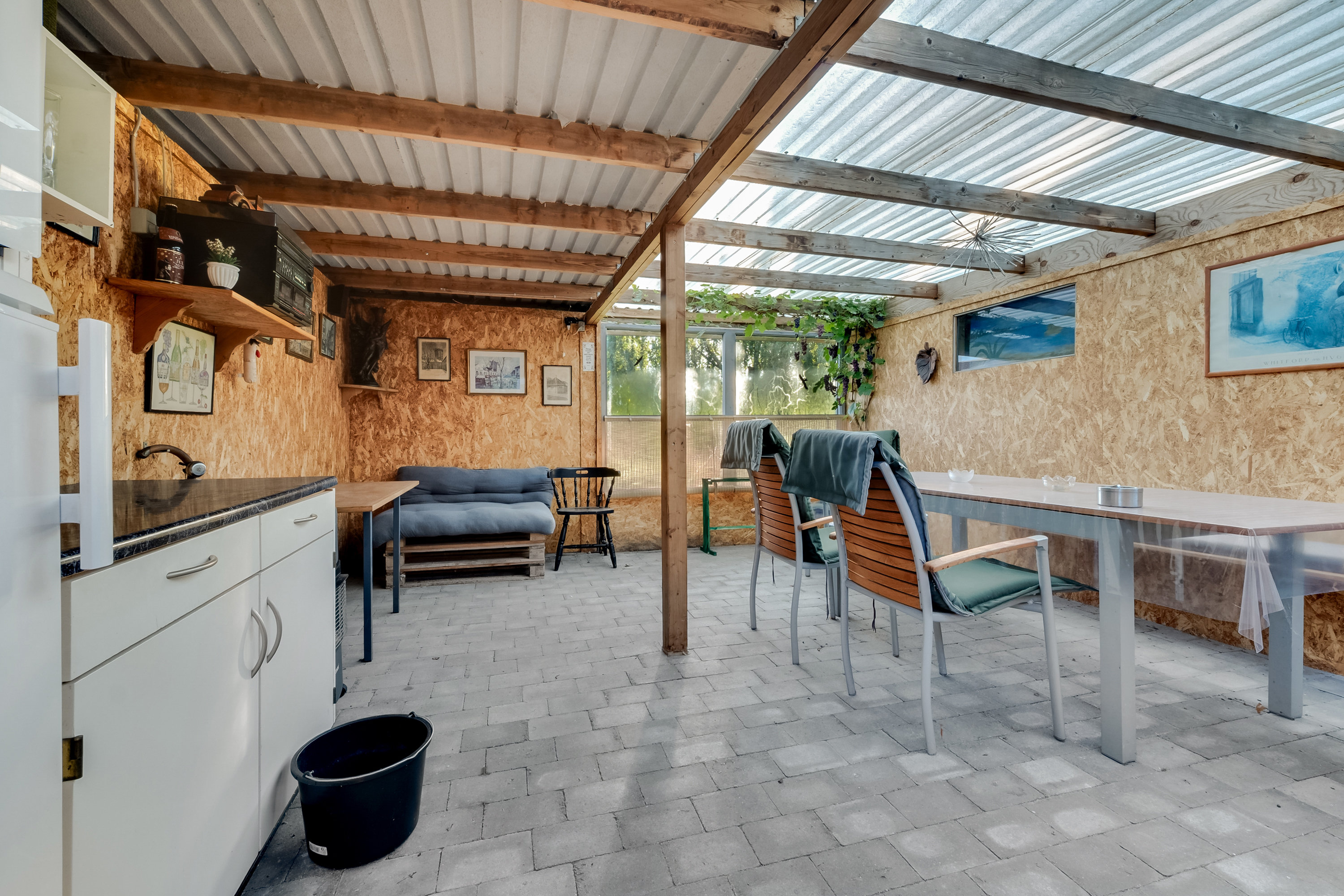 Fremhævet udestue billede i fuldskærmstilstand. Billede af Bøgevej 78, 5683 Haarby